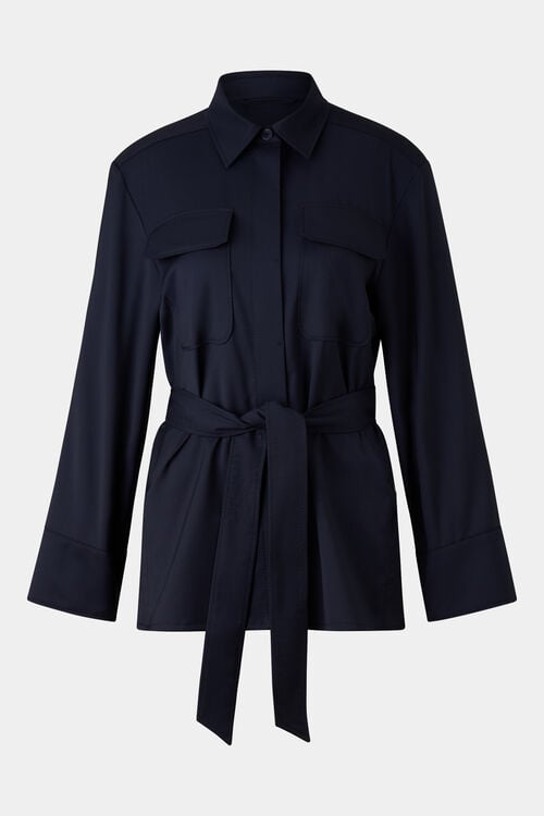 Bluse Ysette Navy-Blau