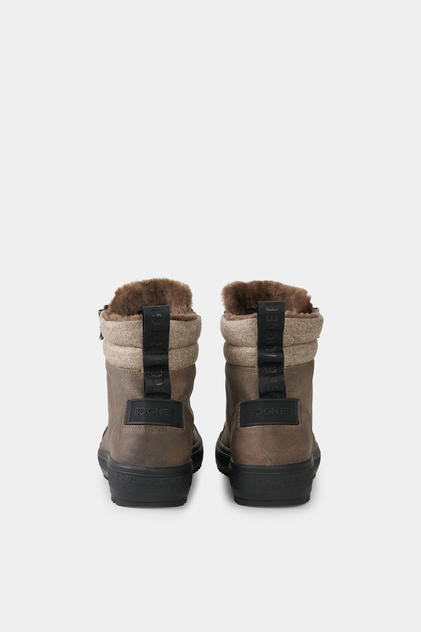 Mid Boots Anchorage mit Spikes Taupe