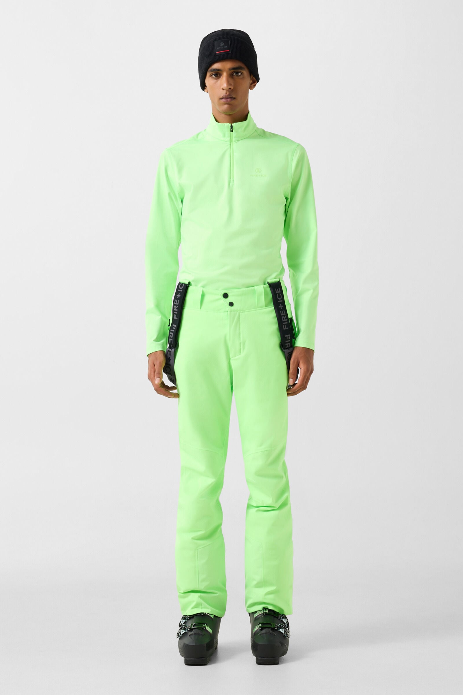 Premi&egrave;re couche Pascal Vert fluo