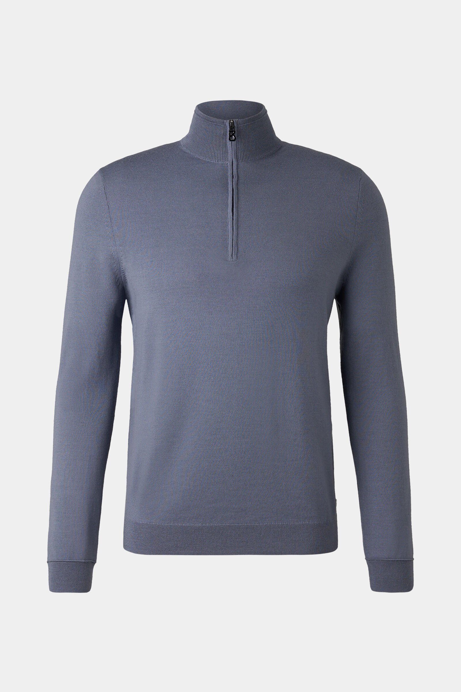 BOGNER Ouri Fine-knit half-zip pullover for men