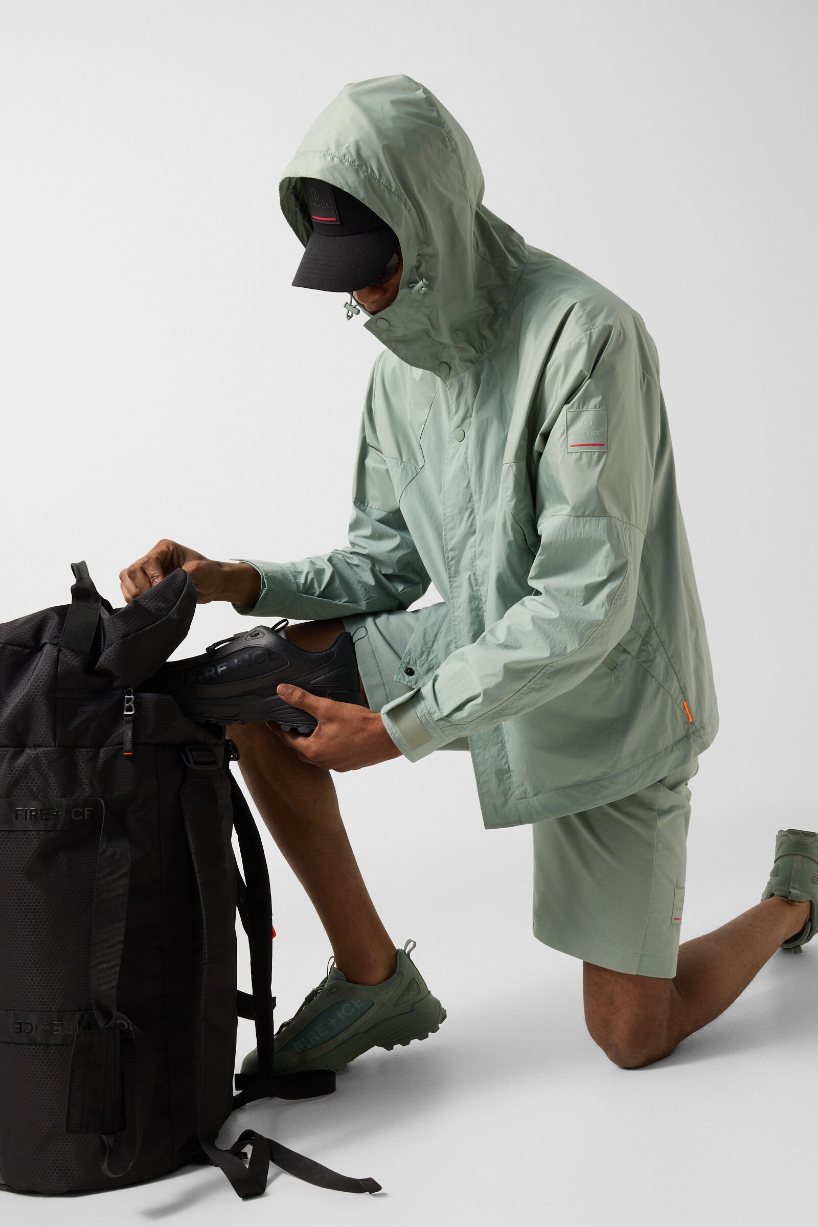 Lior functional jacket Eucalyptus