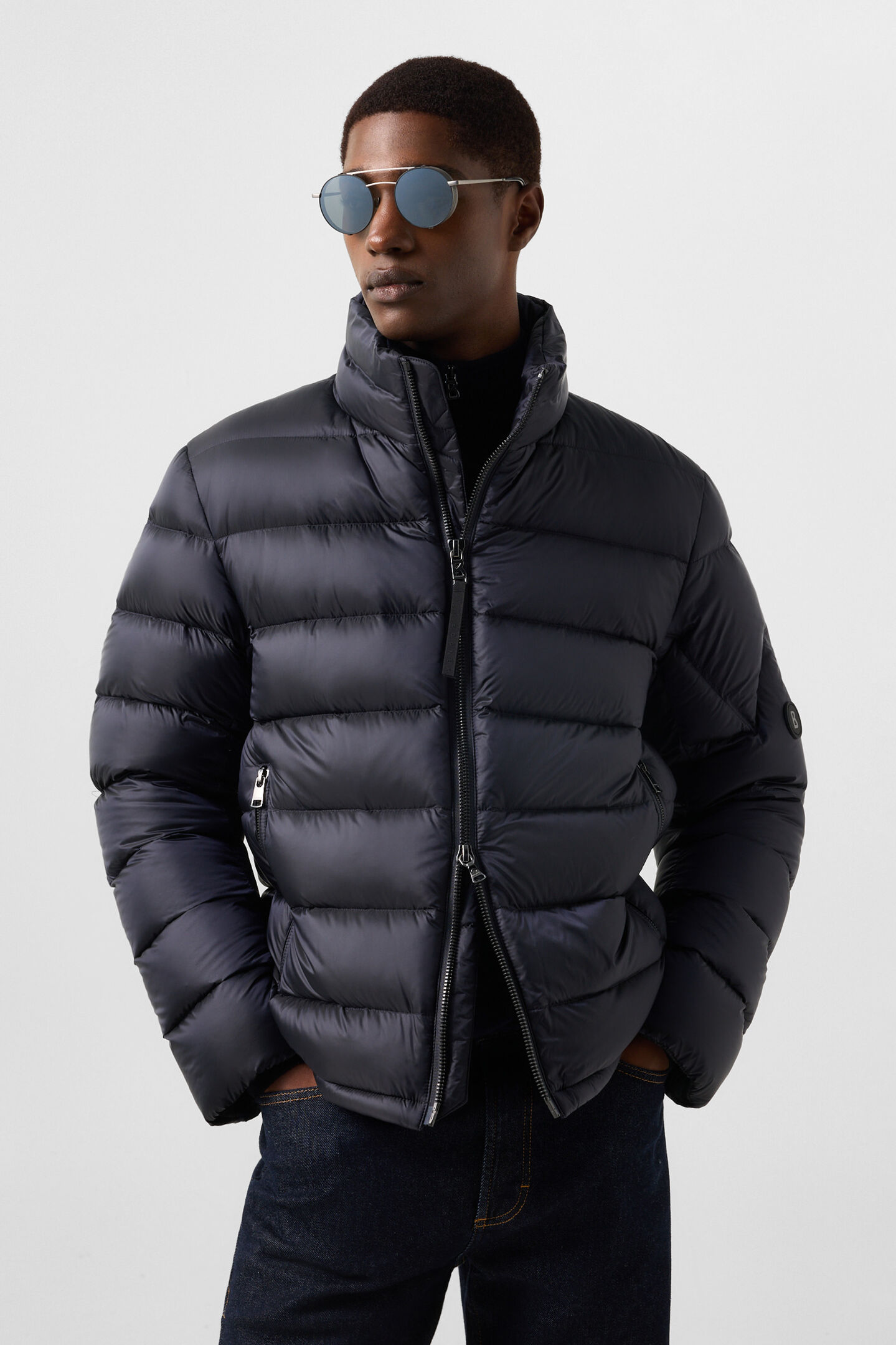 Hugh down jacket Navy