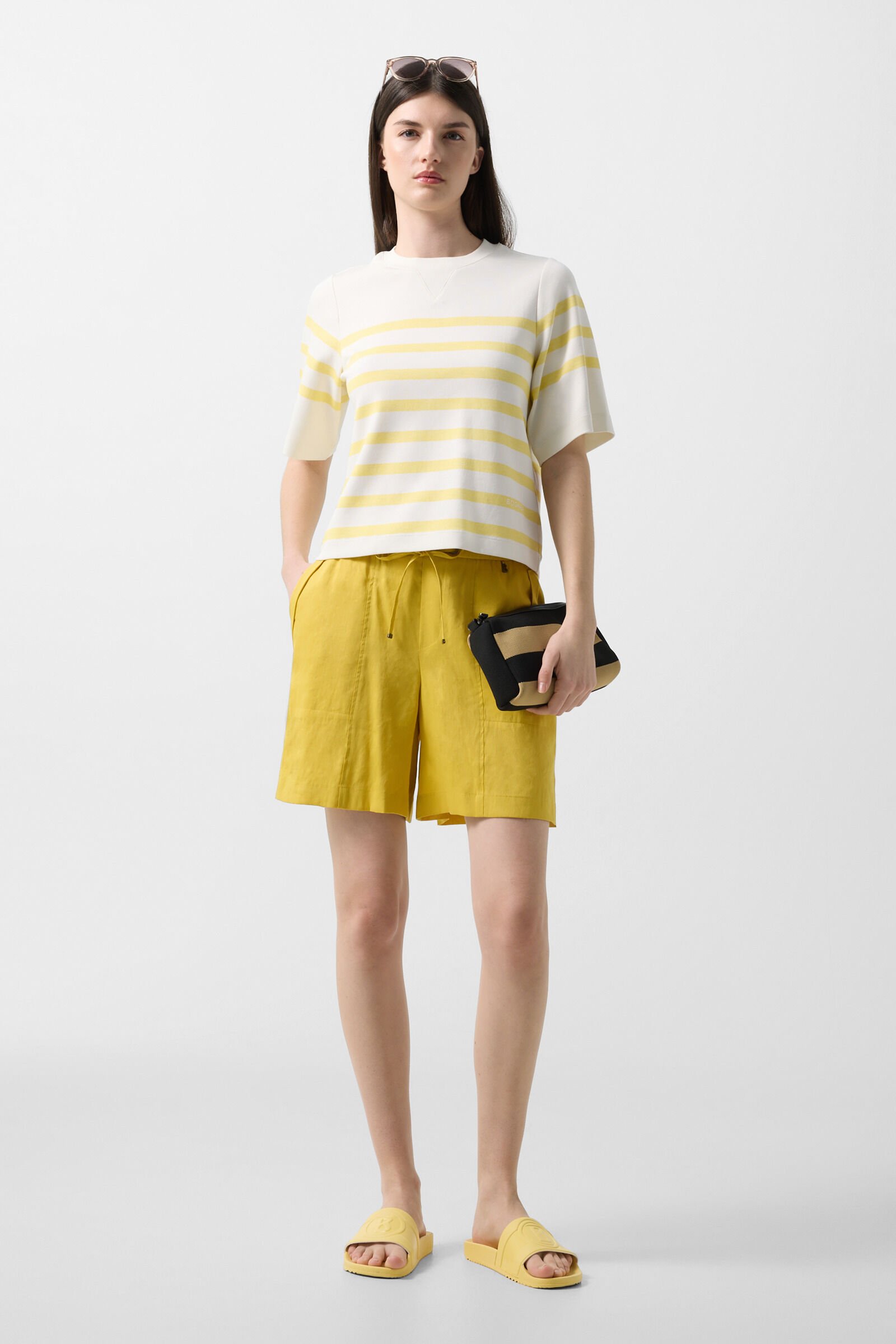 Shirt Stacey Off-white/yellow