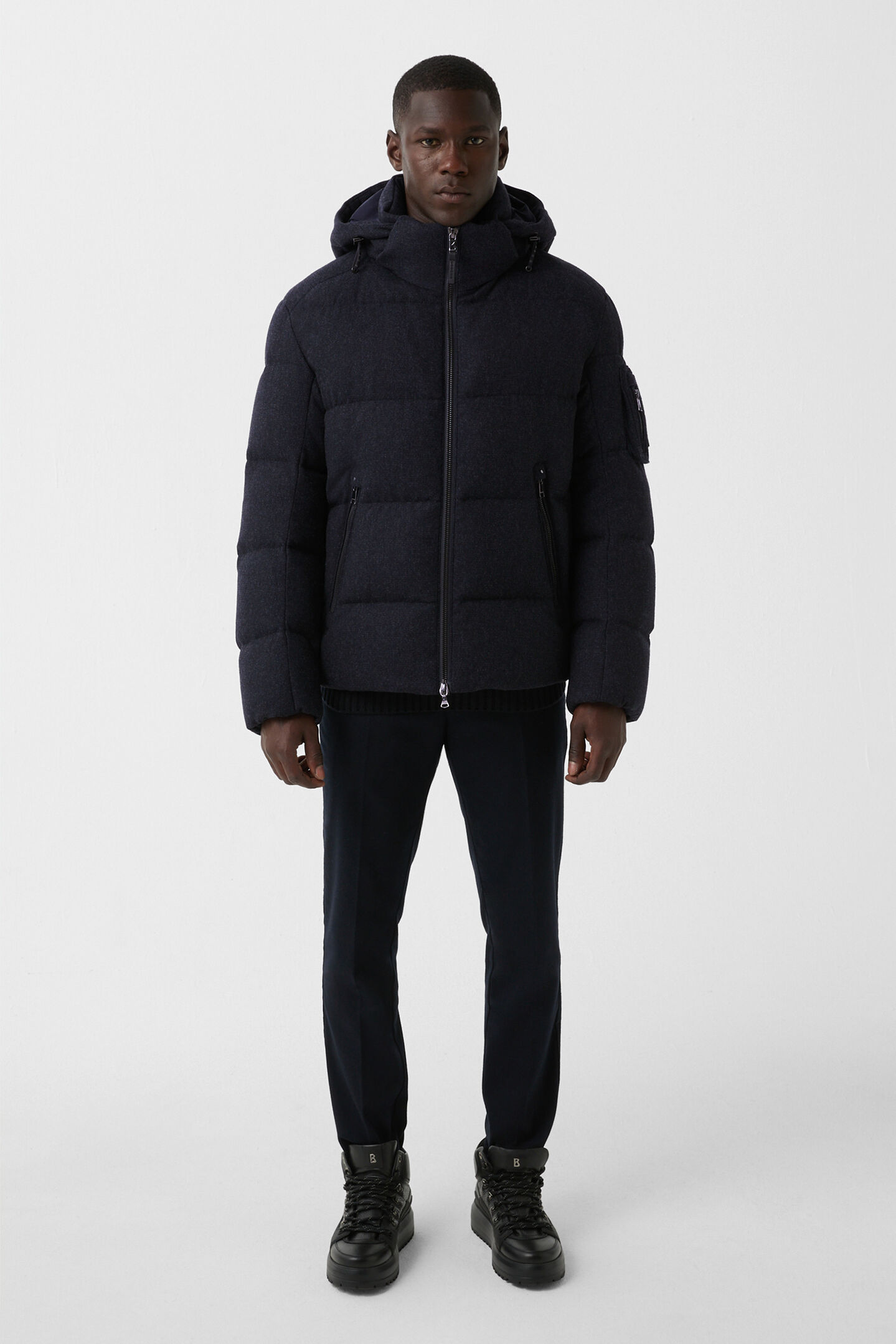 Jamy down jacket Navy blue