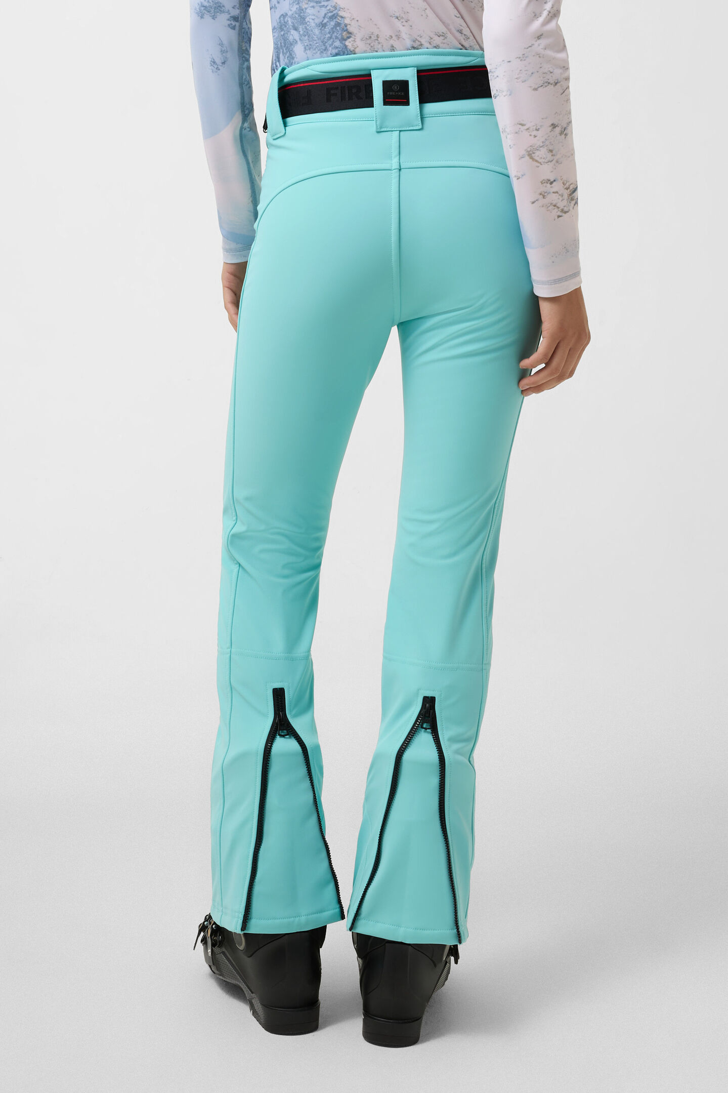Pantalon de ski softshell Zula Bleu glacé