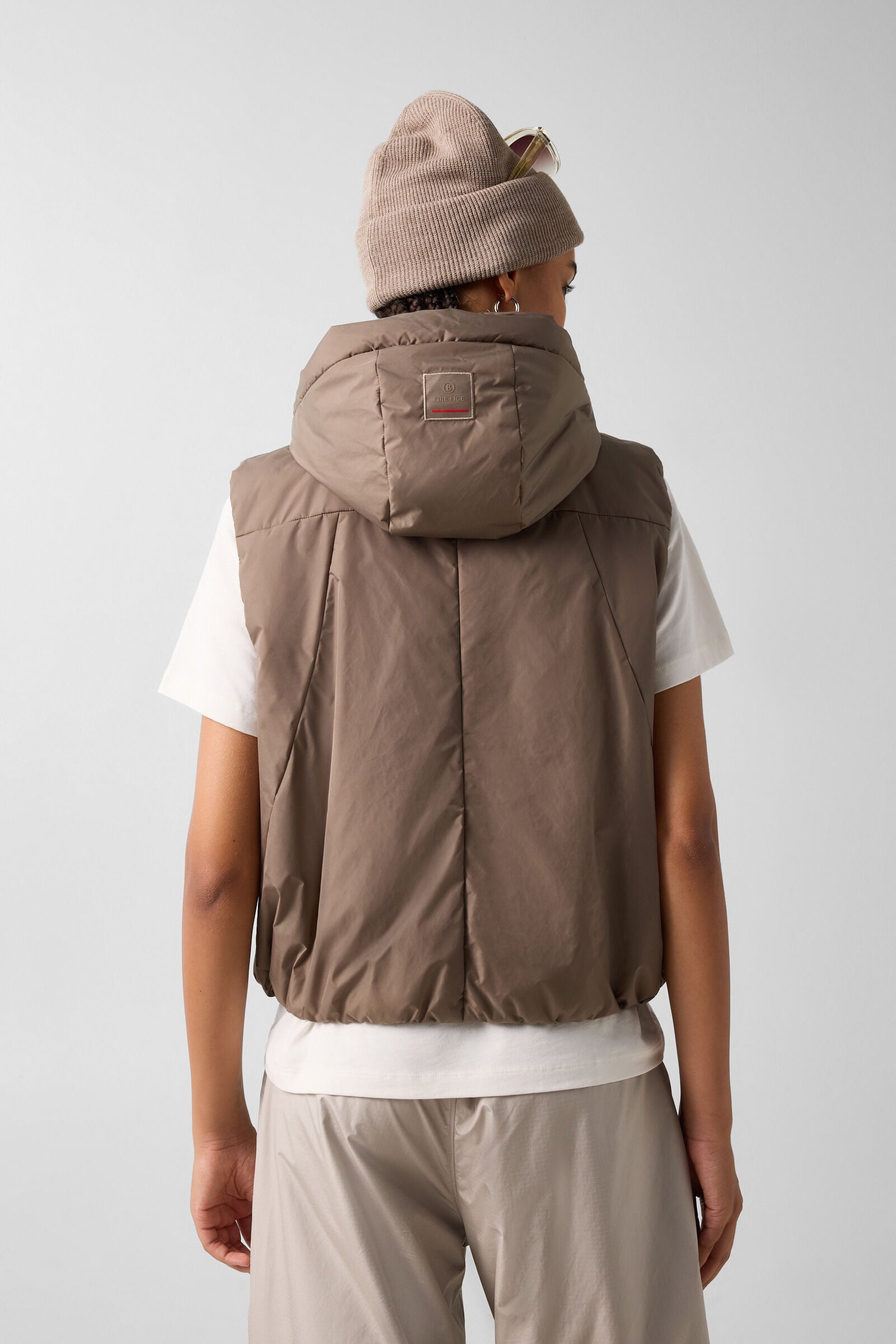 Bonny quilted waistcoat Taupe