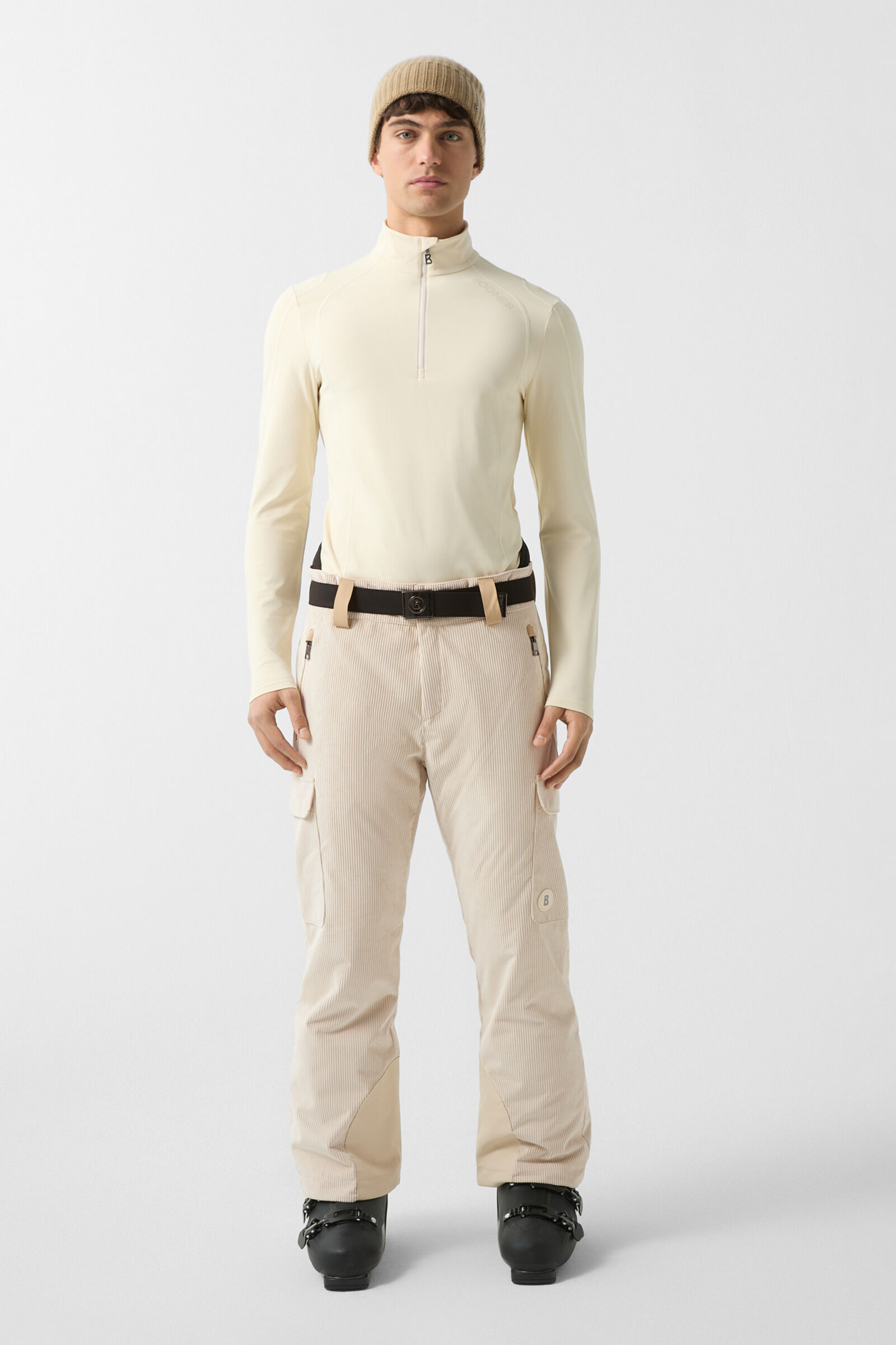 Corbin corduroy ski trousers Sand