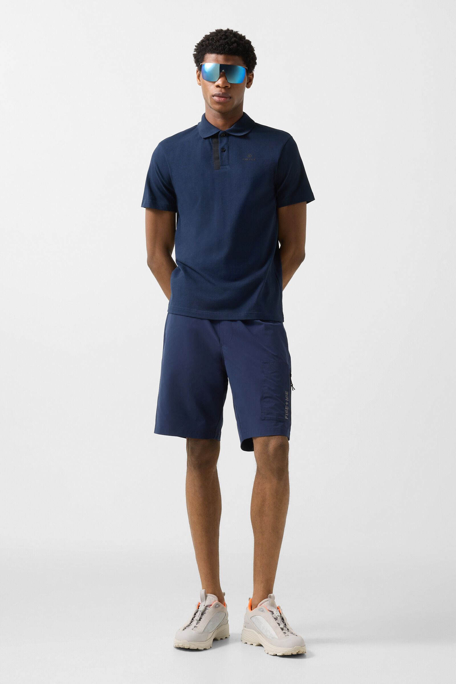 Ramon polo shirt Dark blue
