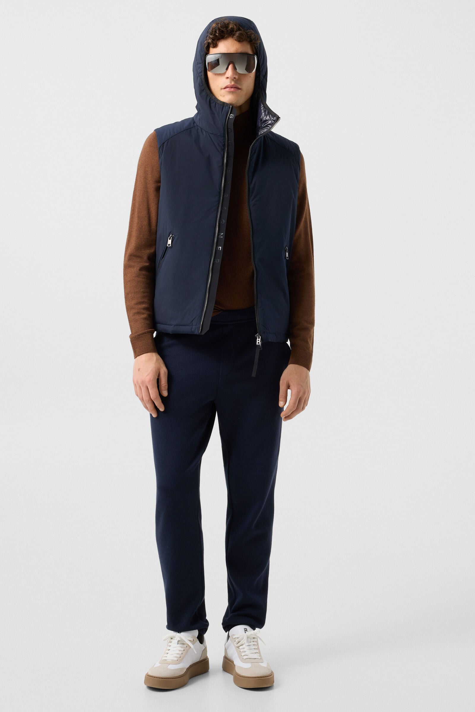 Clion lightweight down waistcoat Navy blue