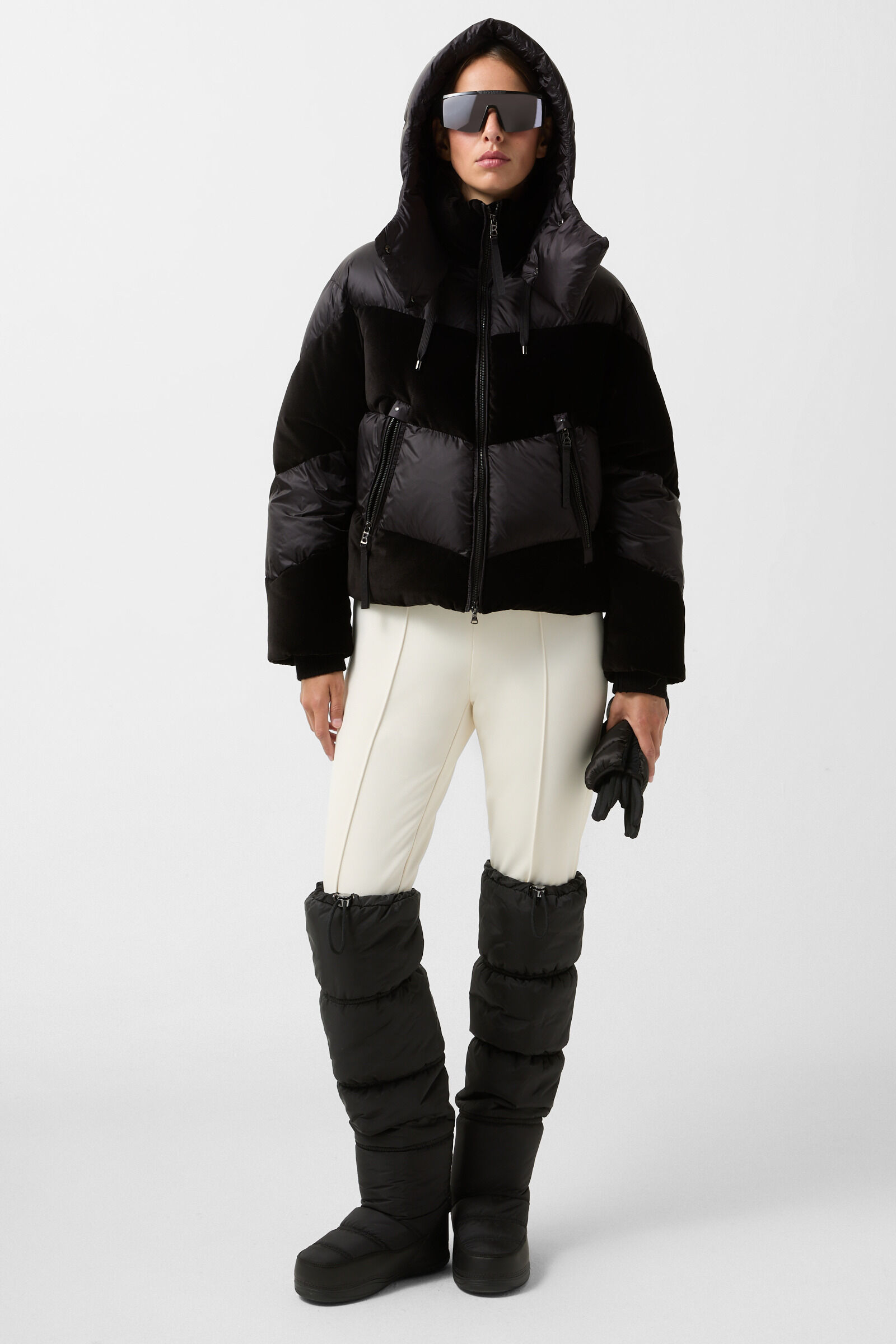 Cathy down jacket Black