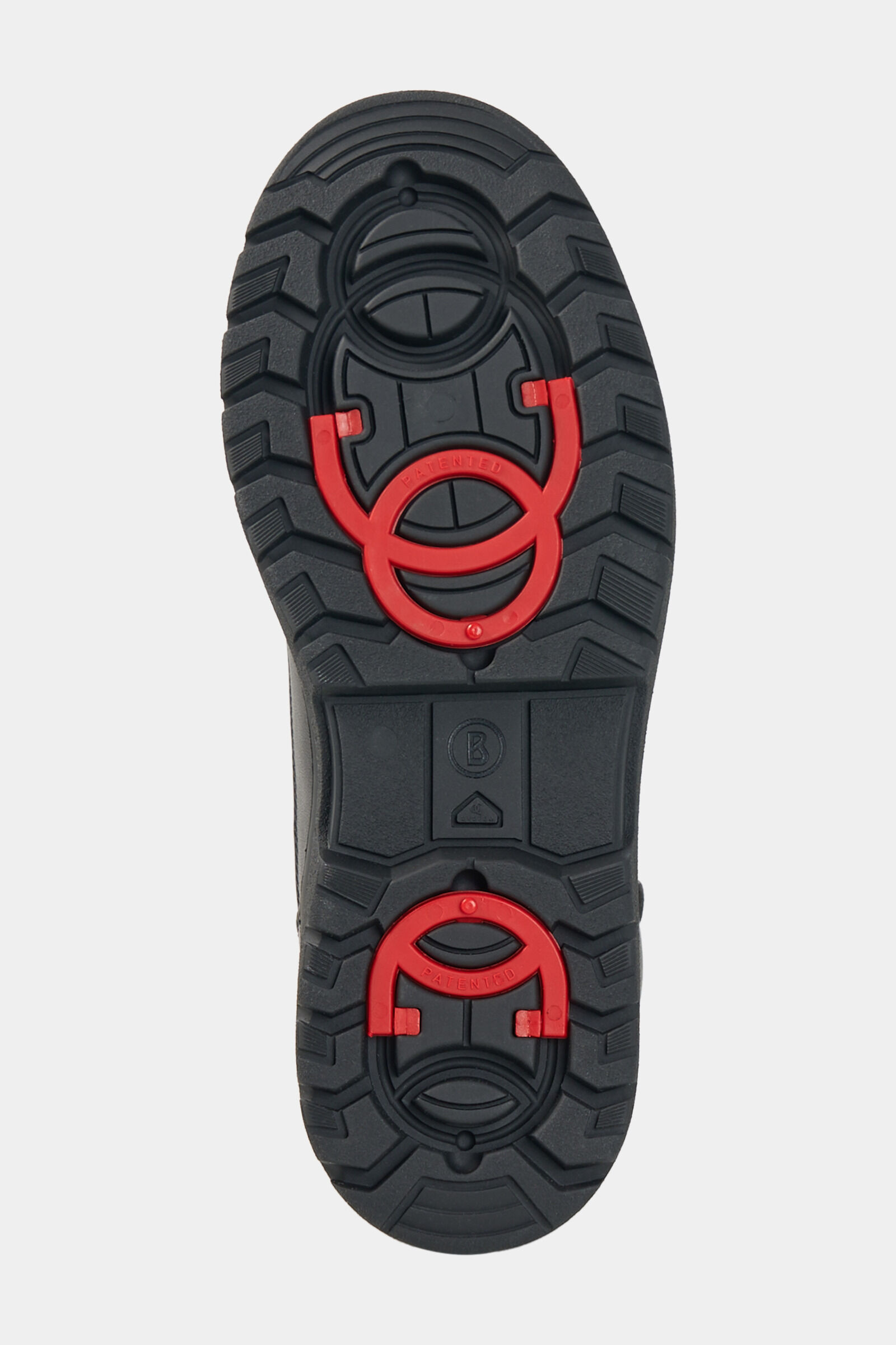 Bottes &agrave; lacets Bansko avec crampons Noir