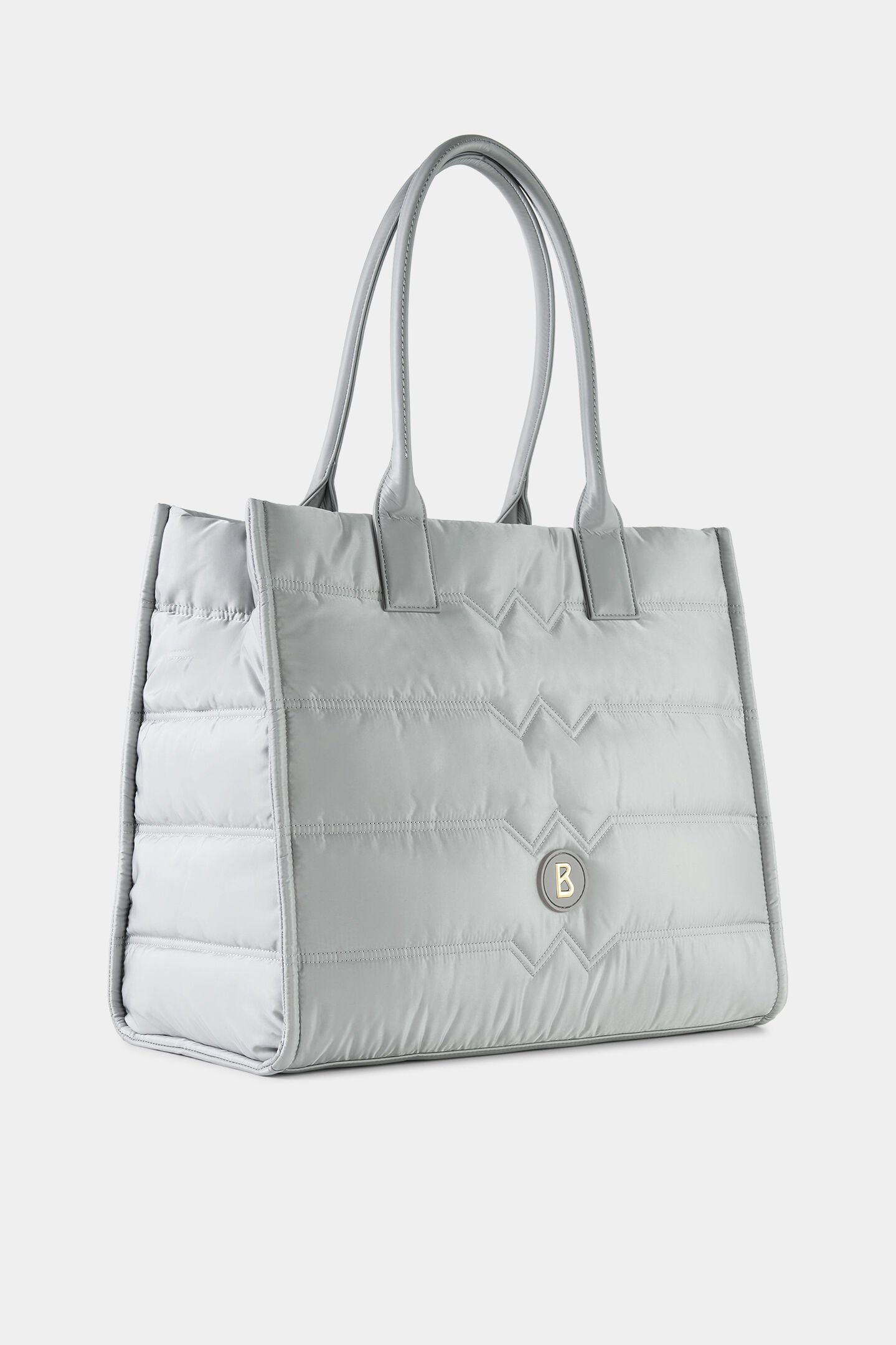 Shopper Wallis Tessuto Maylin Grau