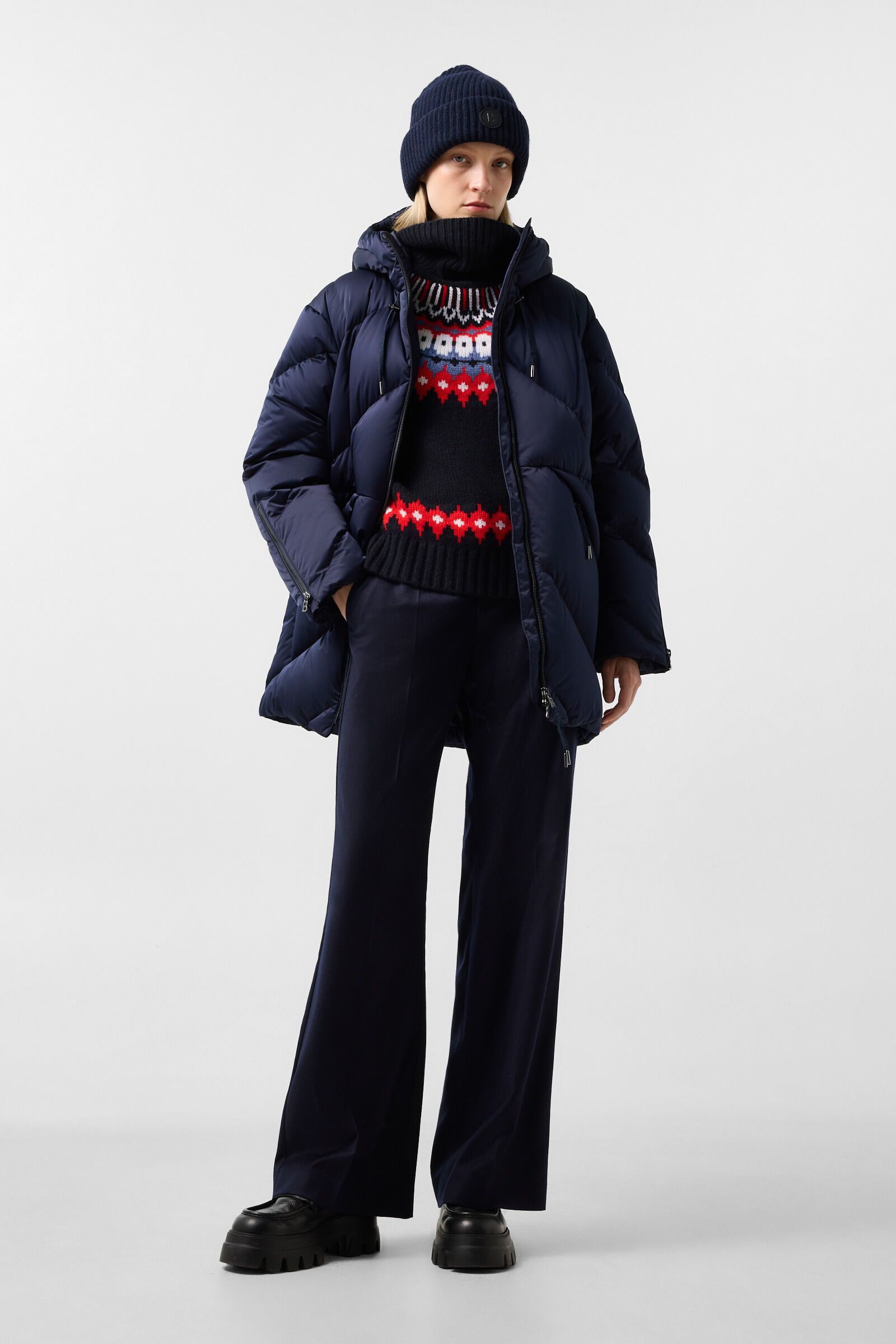Glenda Down Parka Navy