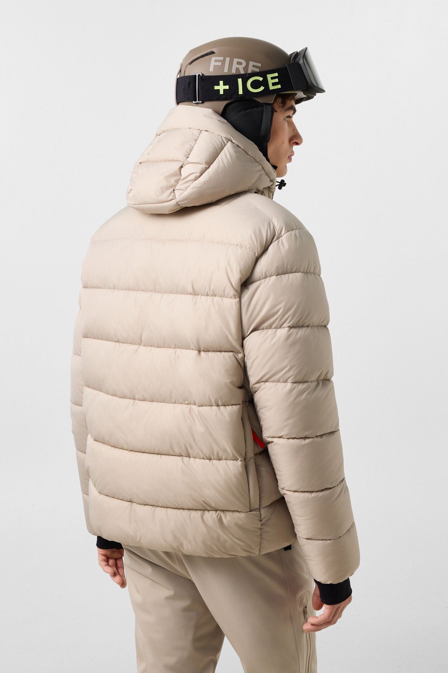 Skijacke Luka Beige