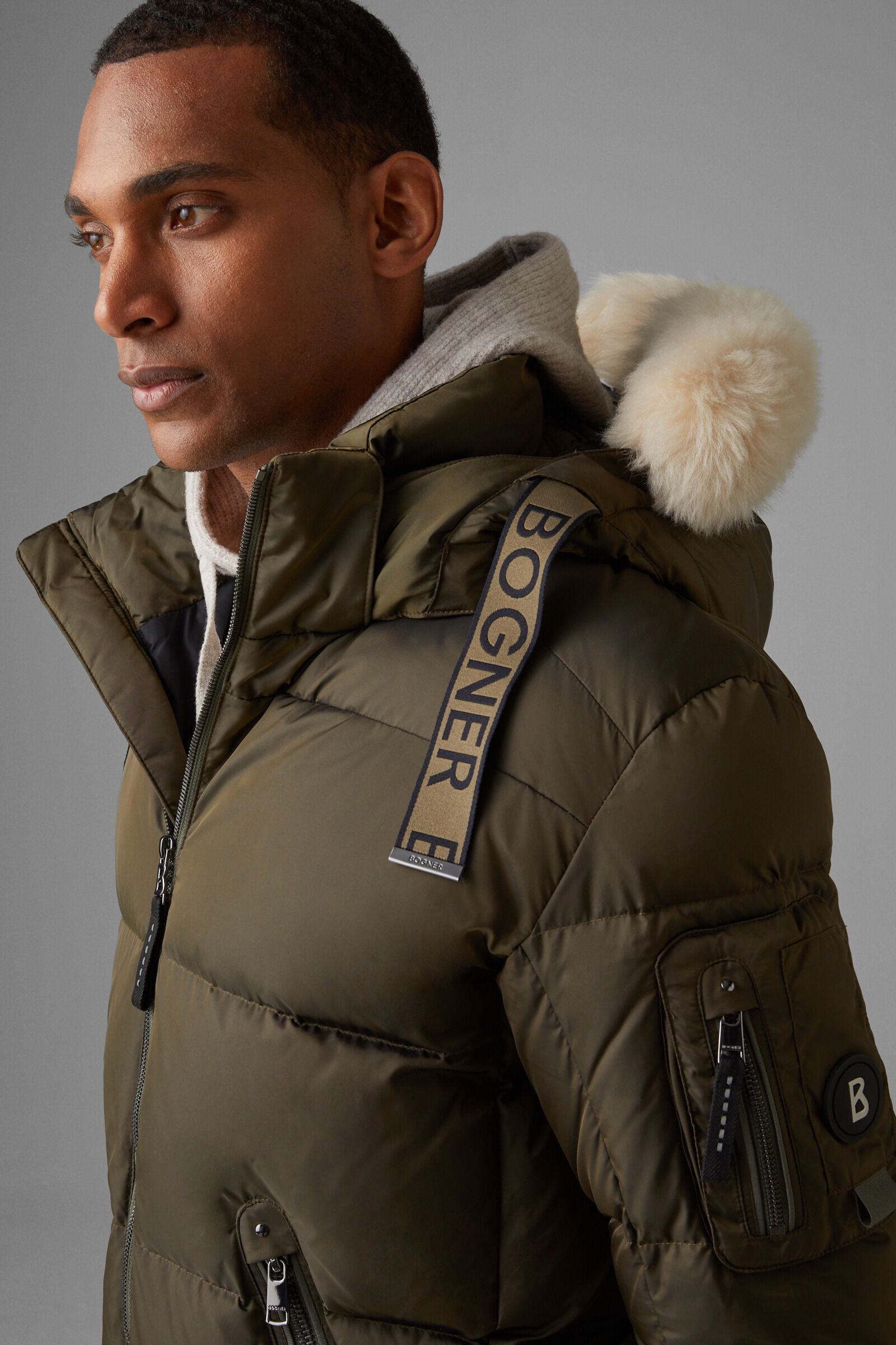 Bogner deals fur jacket