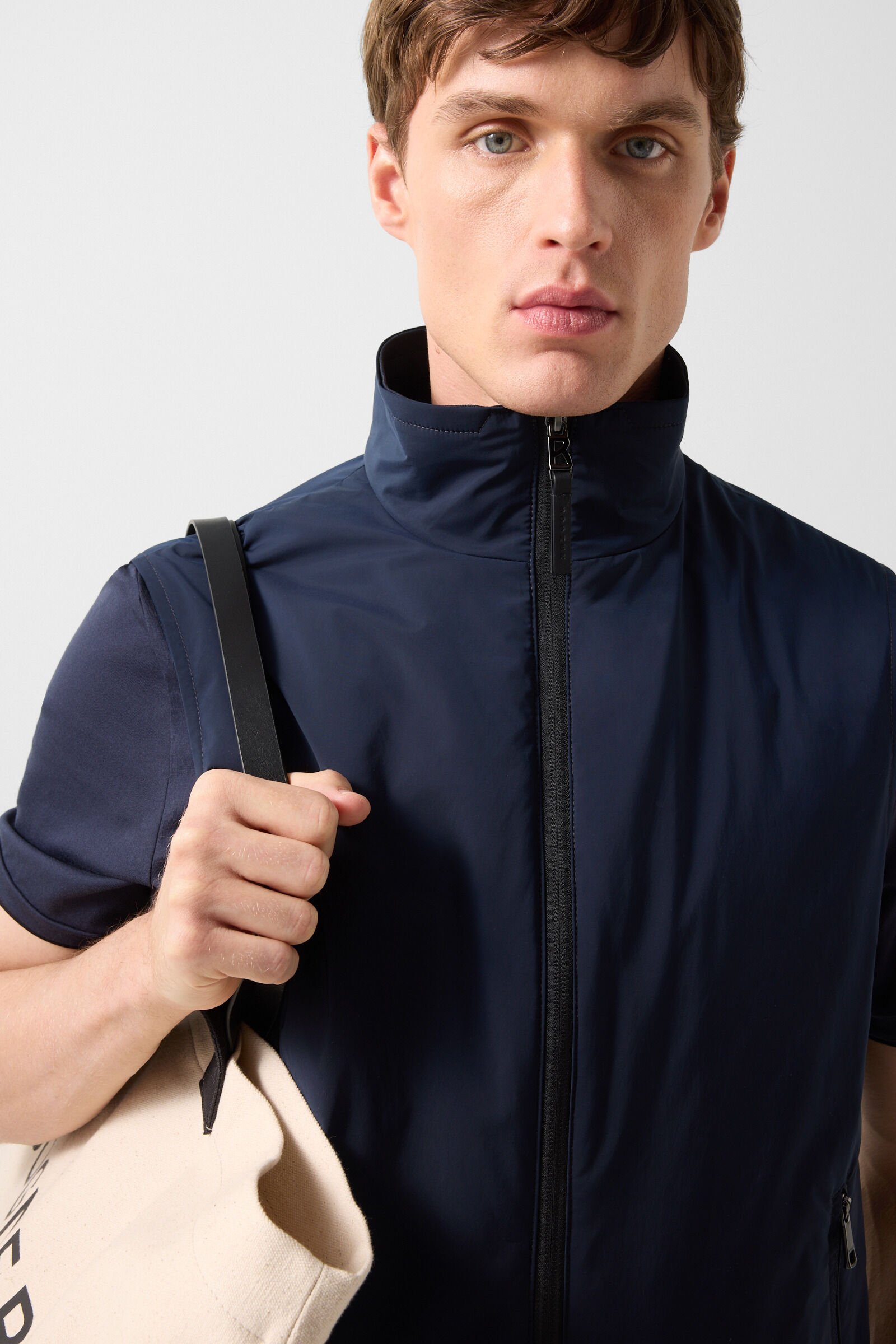 Jonny lightweight waistcoat Navy blue