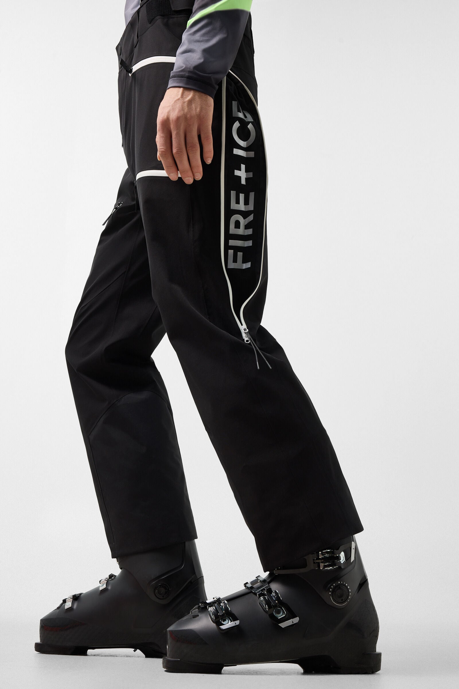 Tarius Ski Dungarees Black