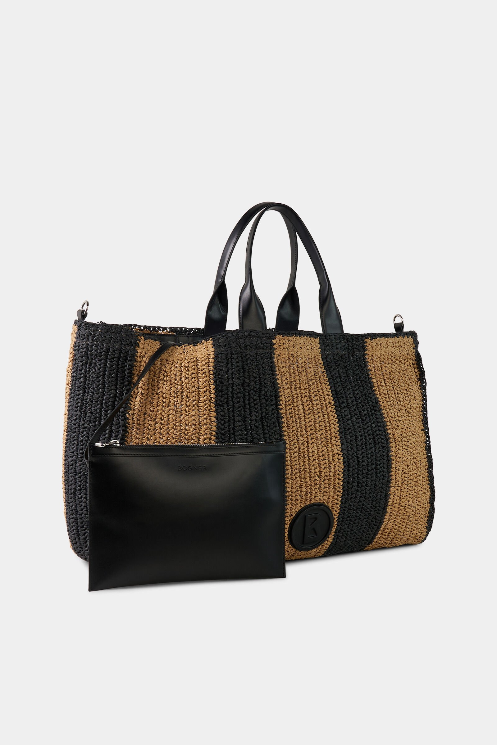 Shopper Agno Farrah Schwarz/Beige