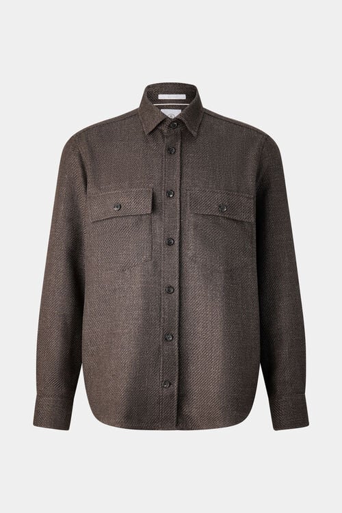 Hemd Heiko Dunkelbraun