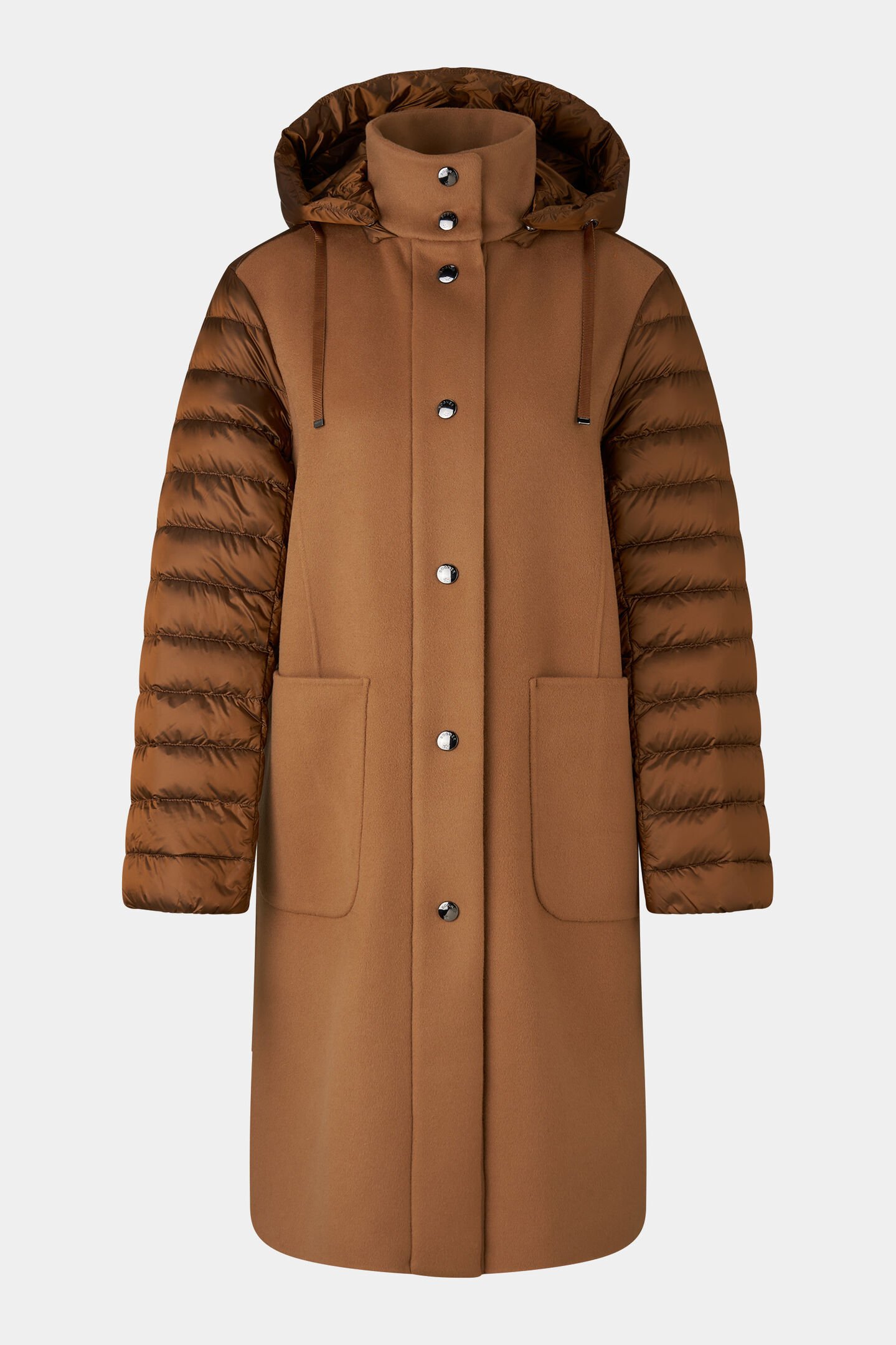 Isy woollen down coat Hazel