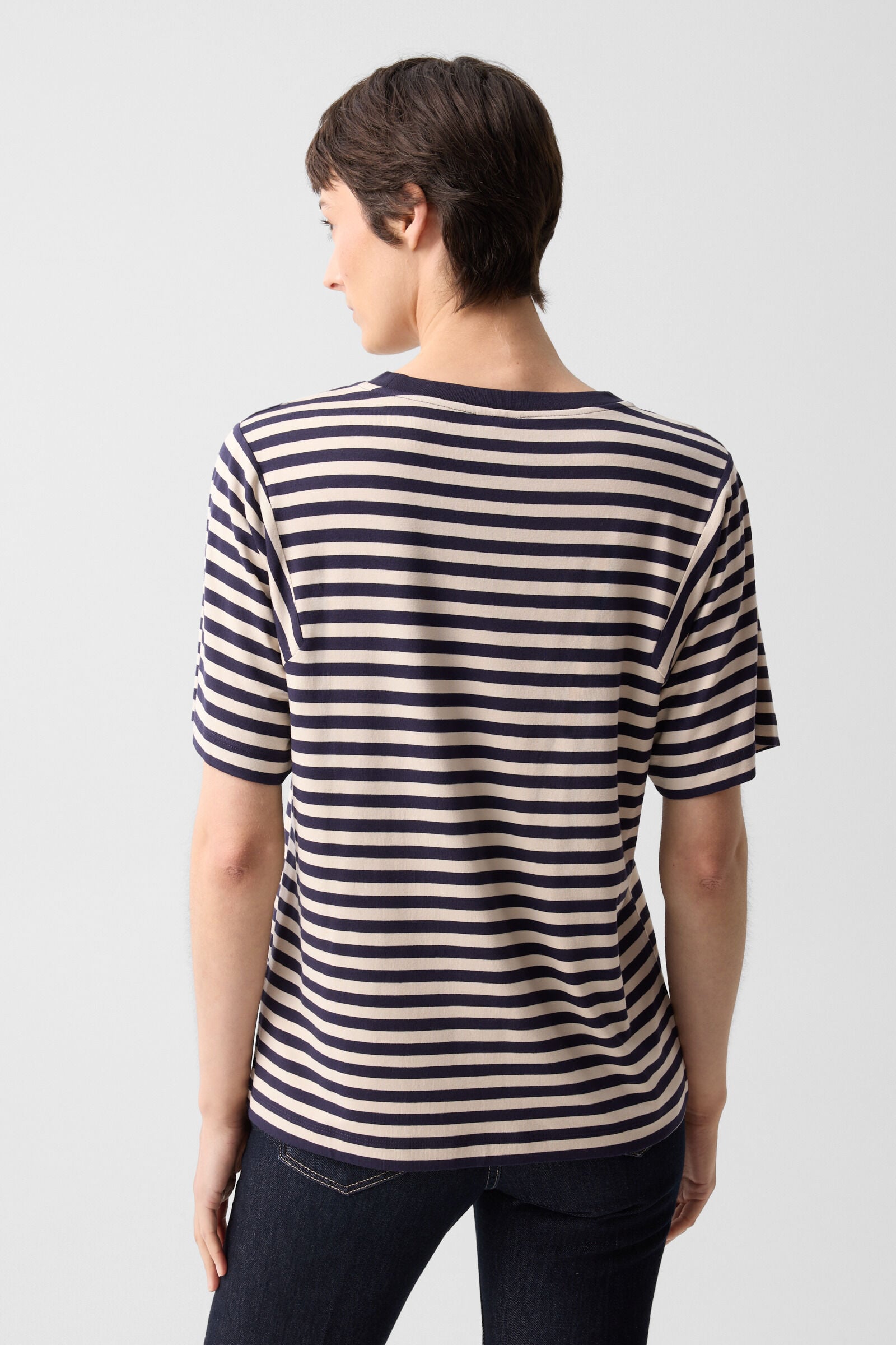 T-shirt Raya Navy blue/sand