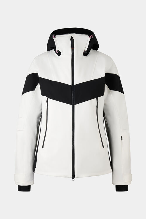 Ashley ski jacket Off-white/black