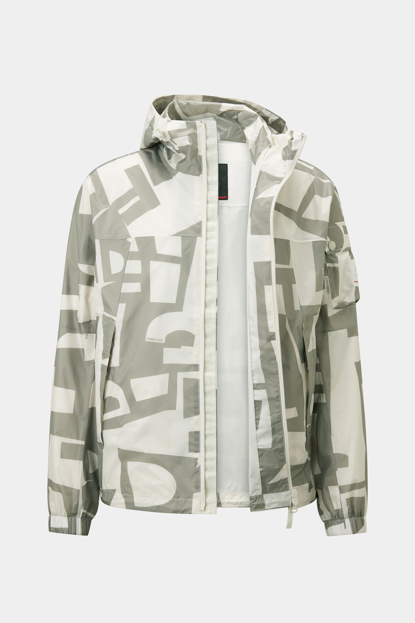 Justin functional jacket Beige/Off-White