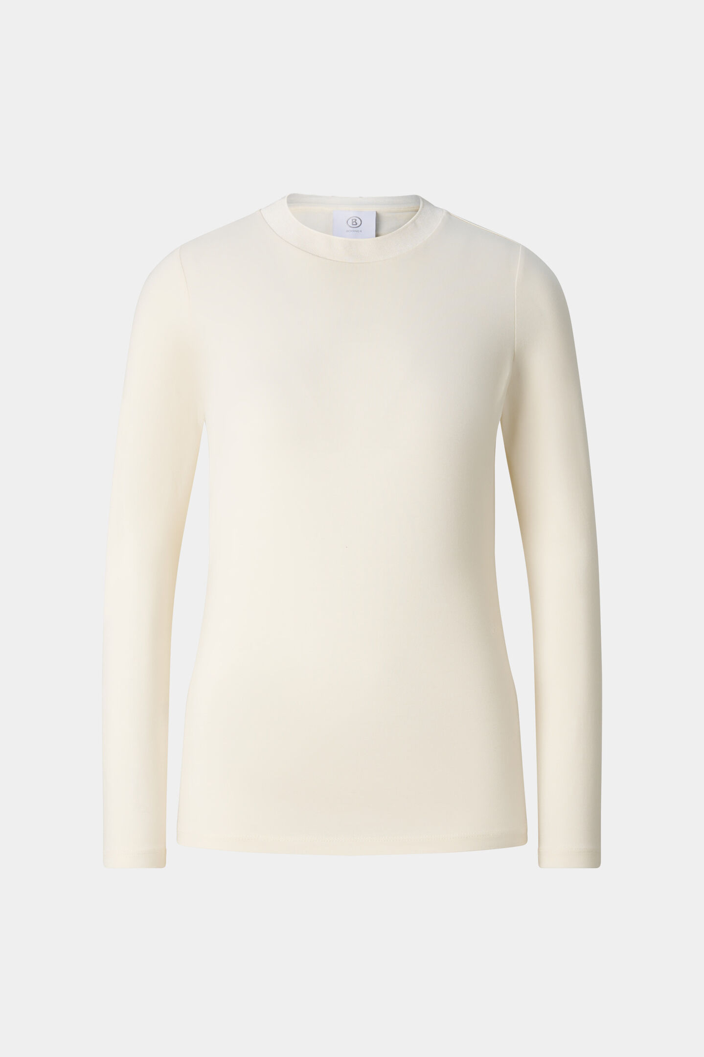 T-shirt &agrave; manches longues Alexi Blanc cass&eacute;