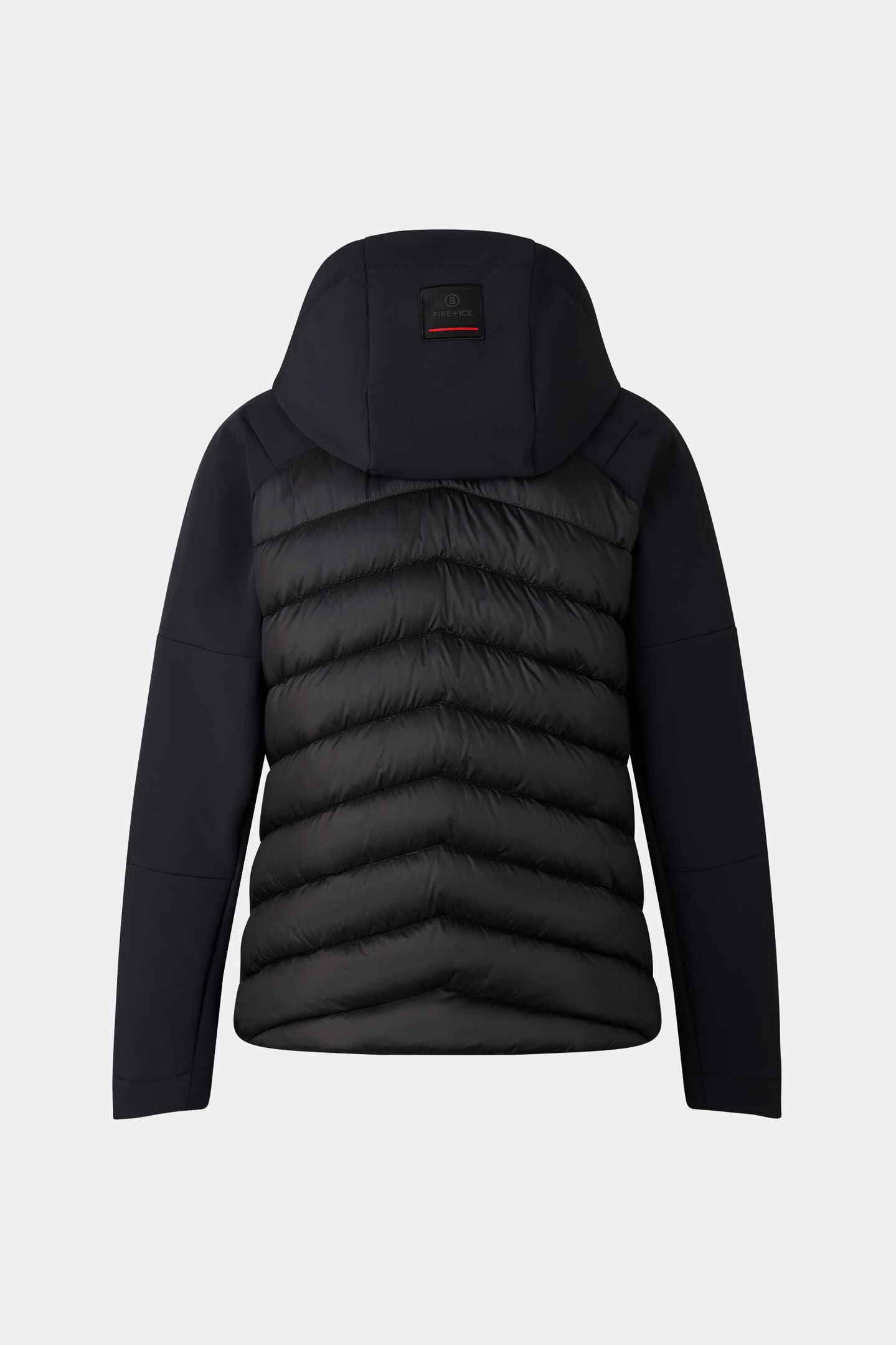 Marian softshell quilted jacket Black