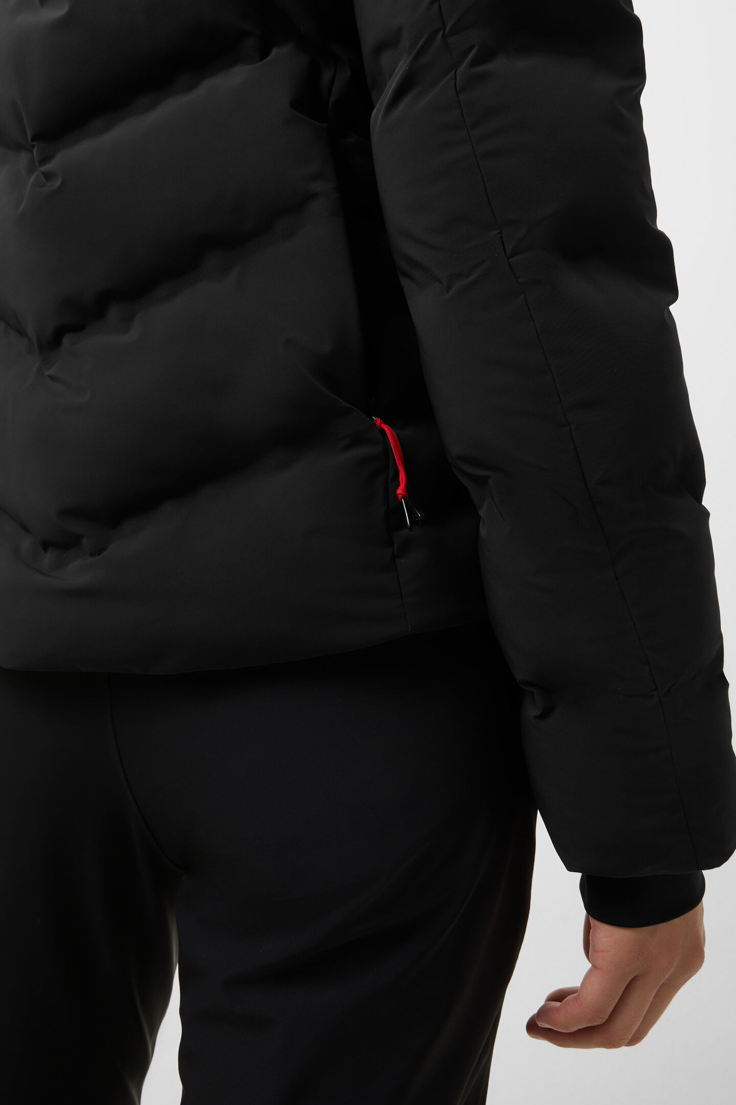 Tech-Sael quilted jacket Black