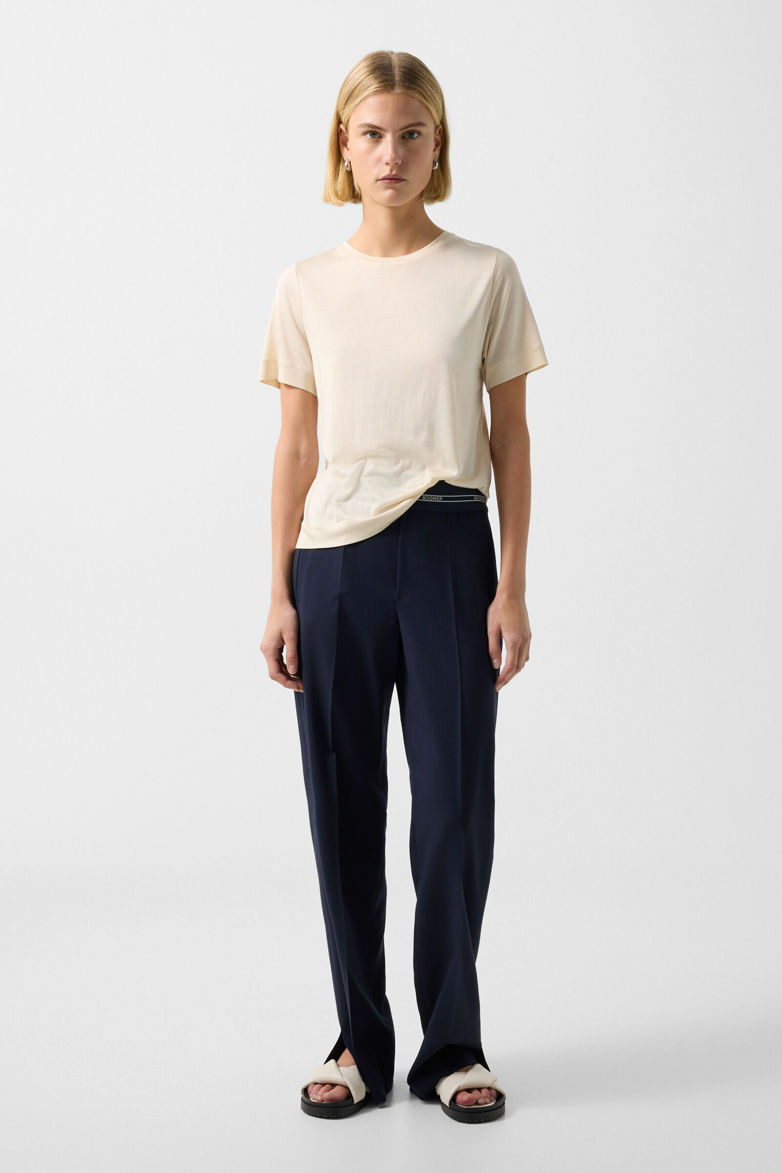 Silk shirt Sienna Cream