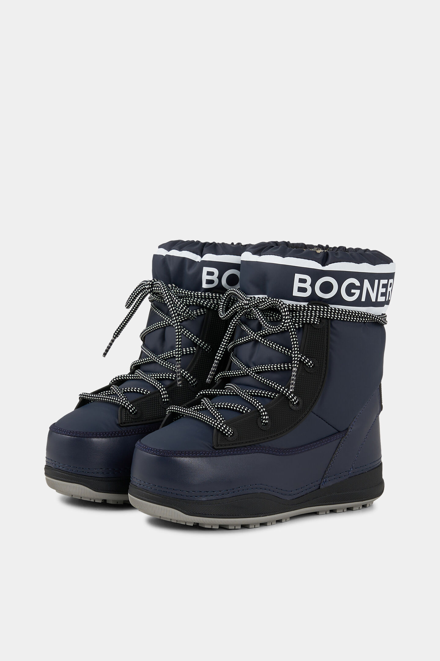 Kids Snow Boots La Plagne Navy-Blau