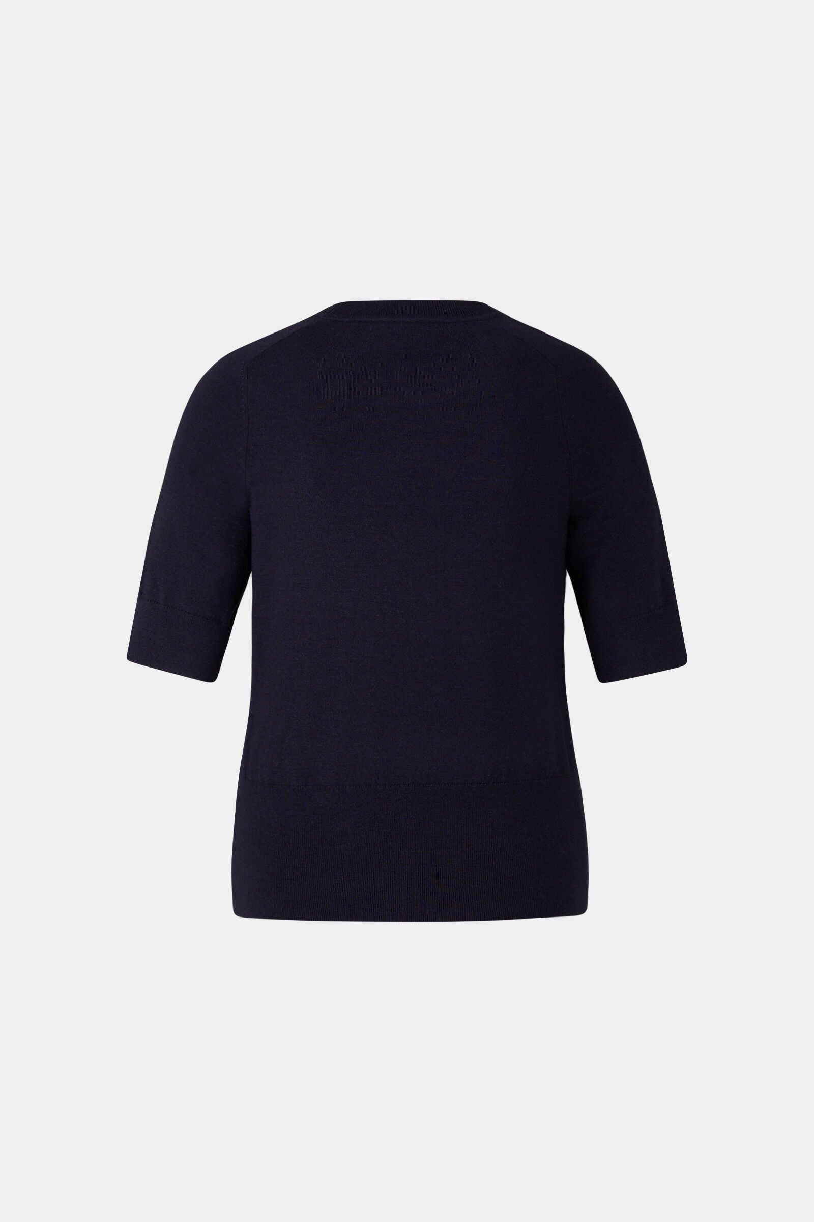 Kurzarm-Pullover Izzy Navy-Blau