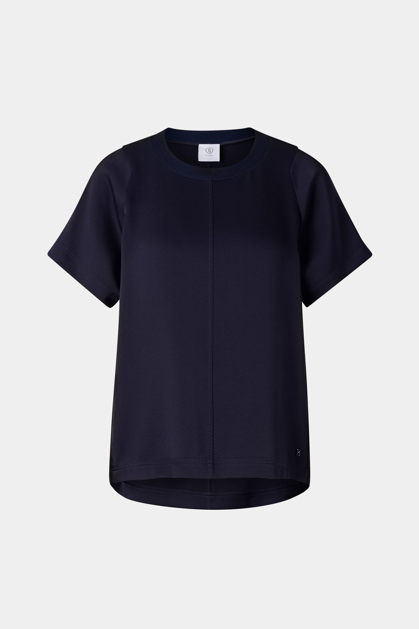 Dakota satin shirt Navy blue