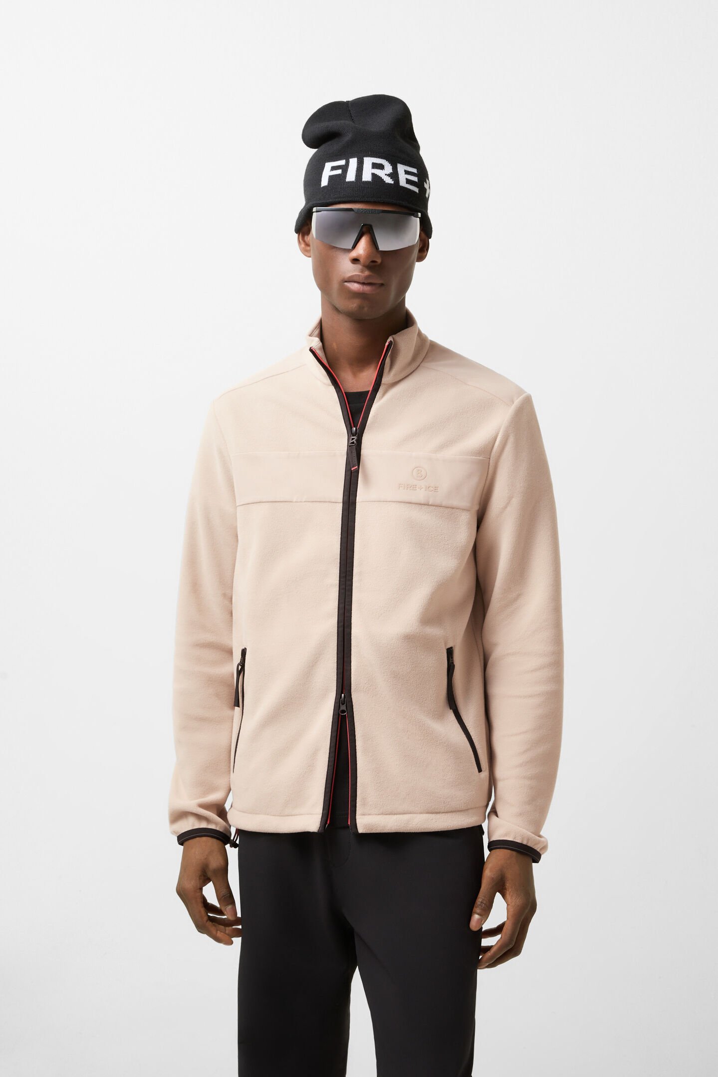Fleece-Midlayer Josh Beige