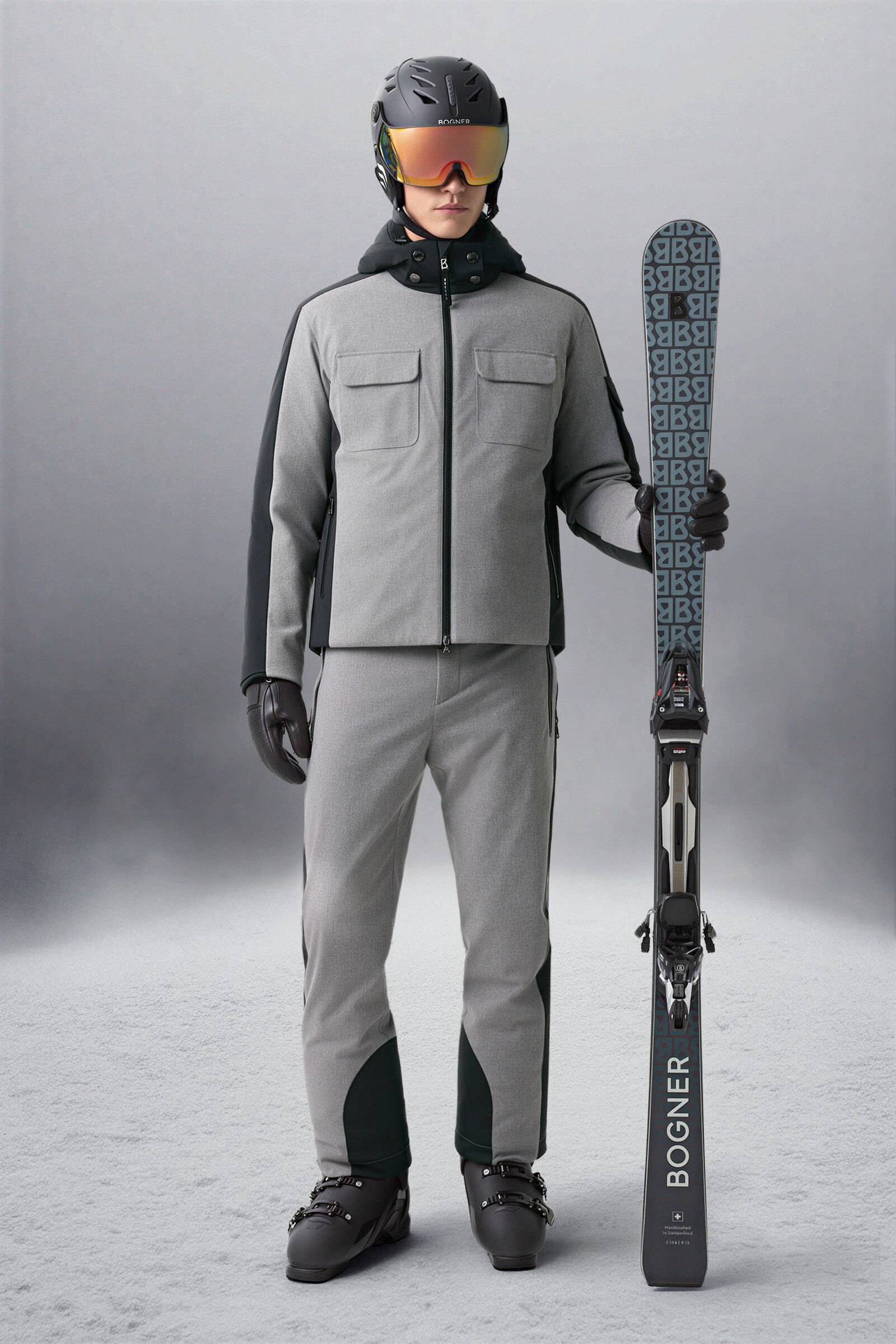 Ski Look Cobeyn Grey/Black 