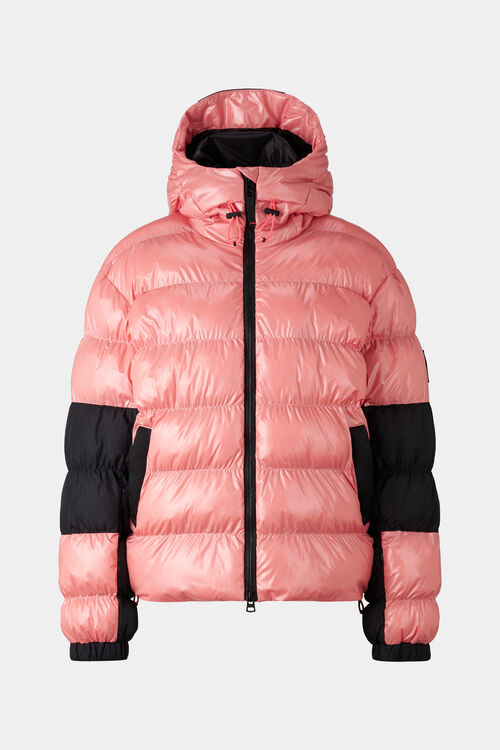Skijacke Romy Pink/Schwarz