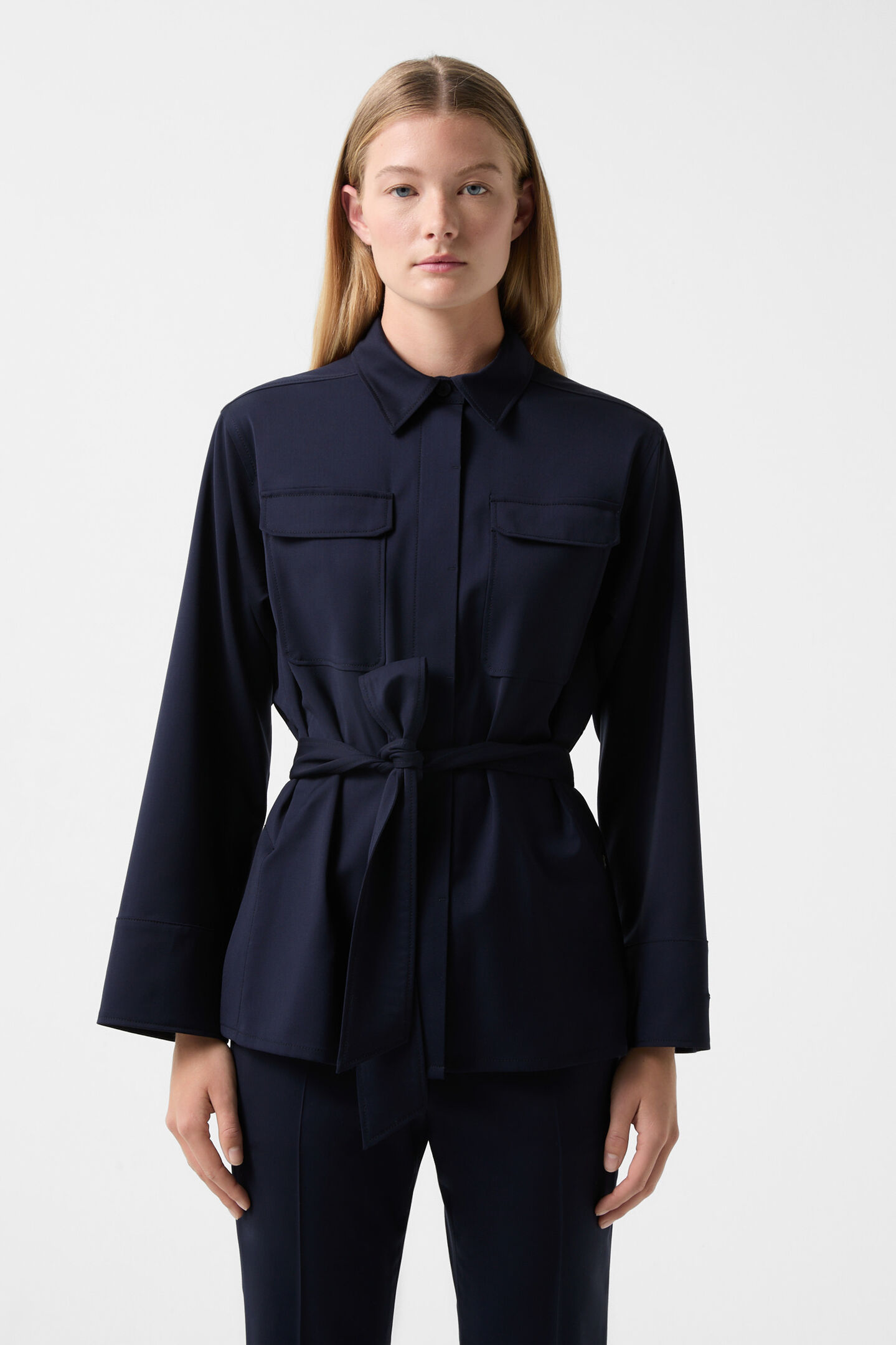 Ysette blouse Navy blue