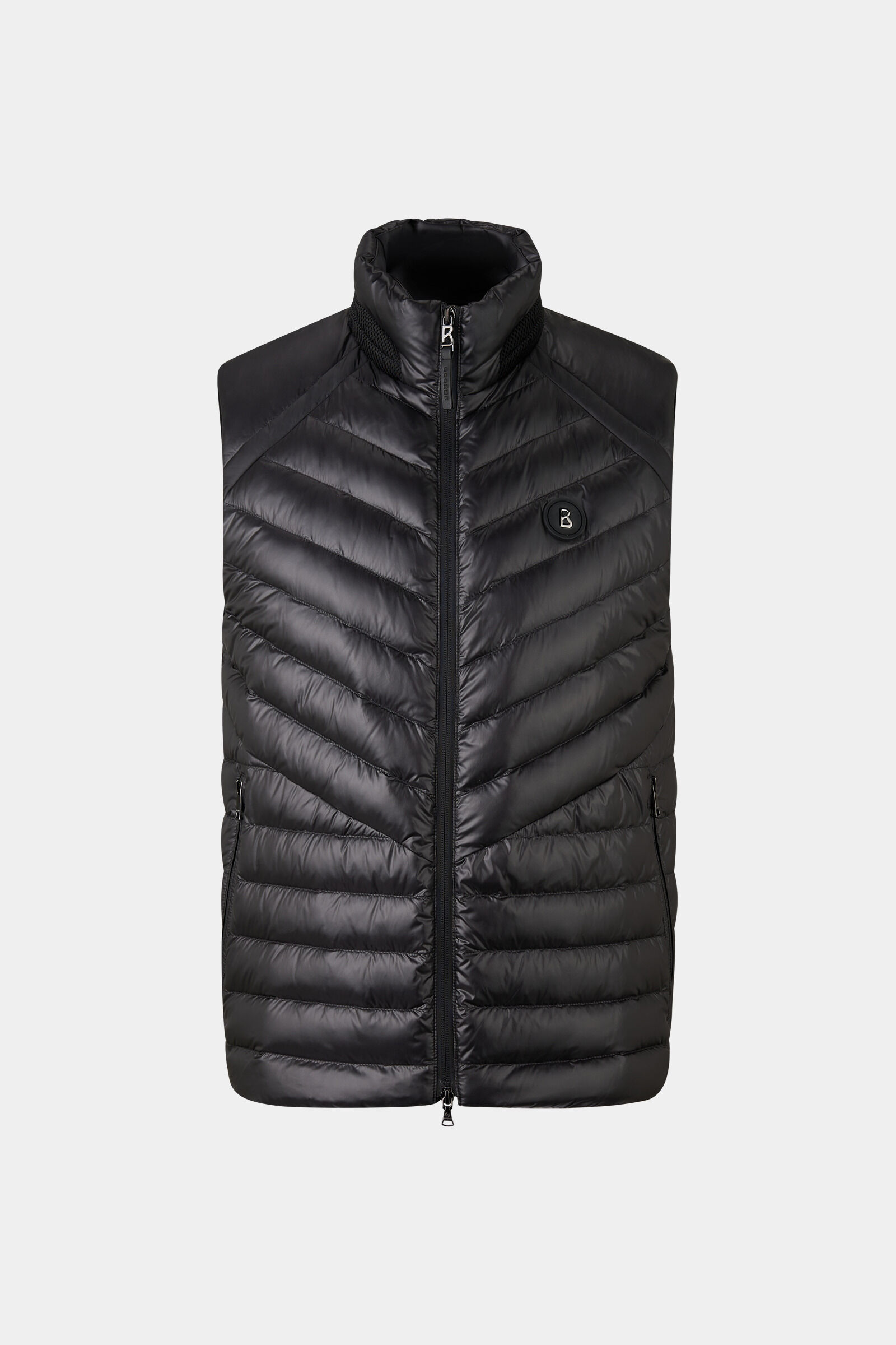 Lasse gewatteerd vest Antraciet