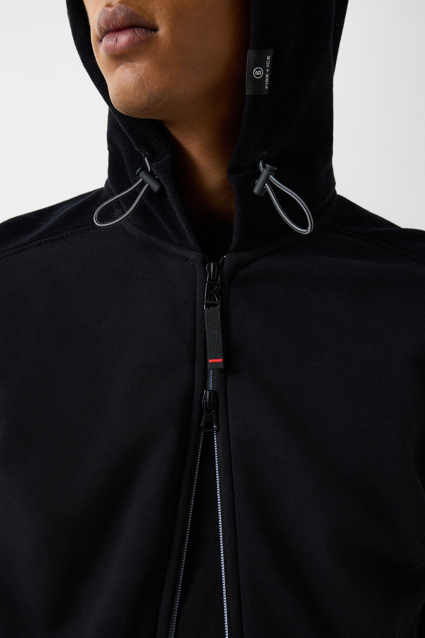 Kano Cotton Jersey Jacket Black