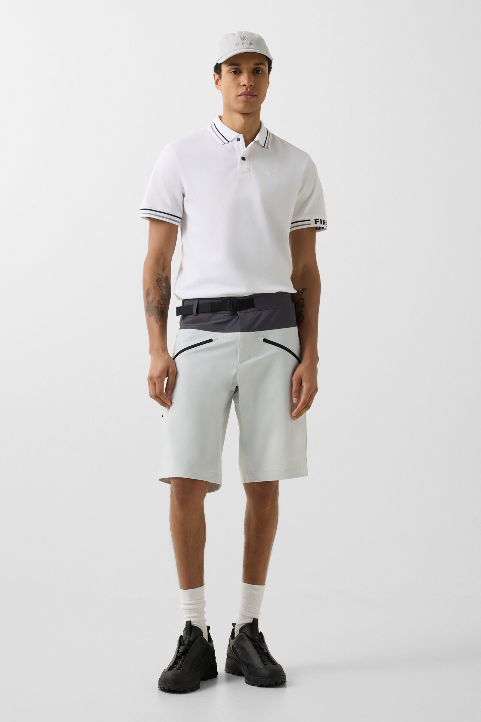 Polo-Shirt Arjan Wei&szlig;