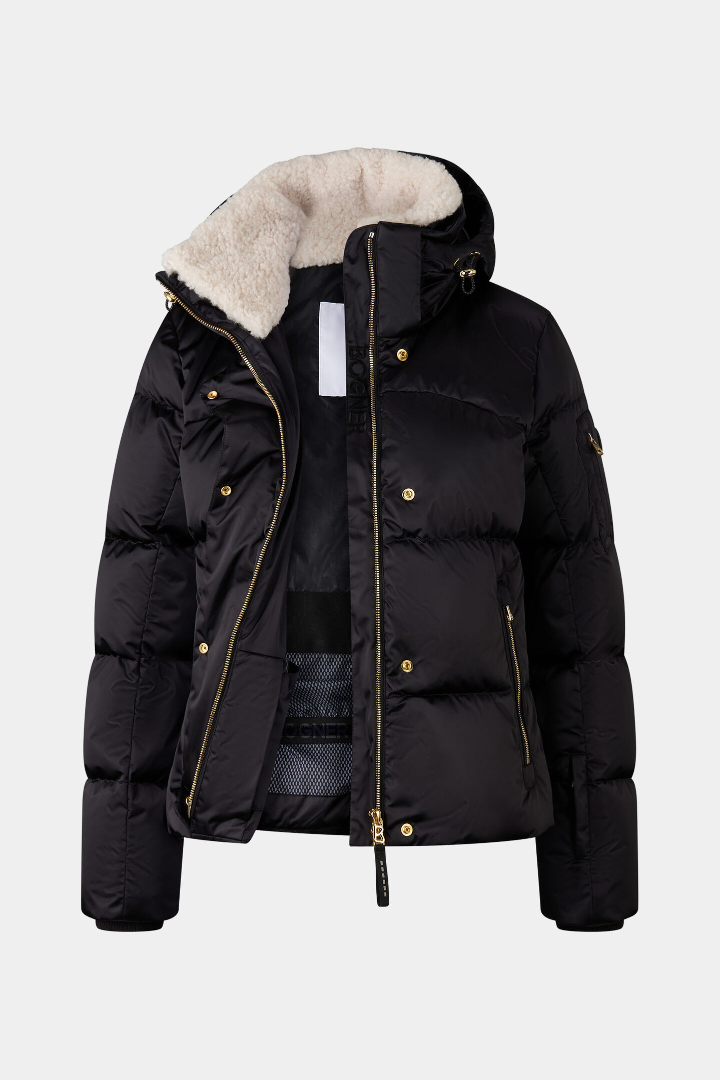 Hella down ski jacket Black