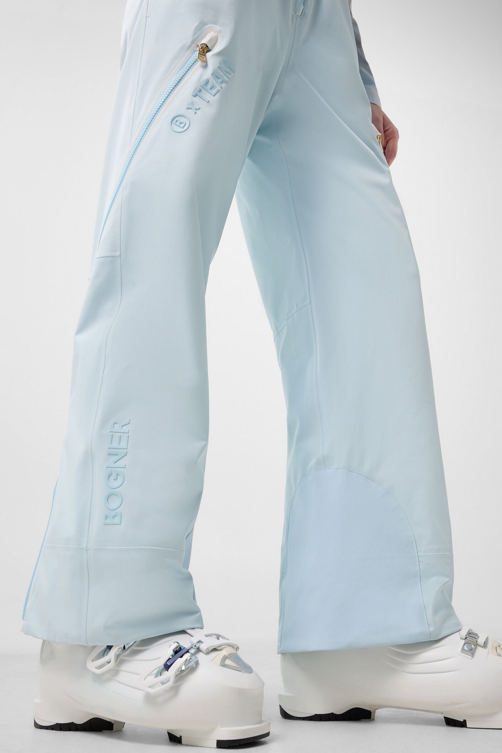 Jila Ski Dungarees Light blue