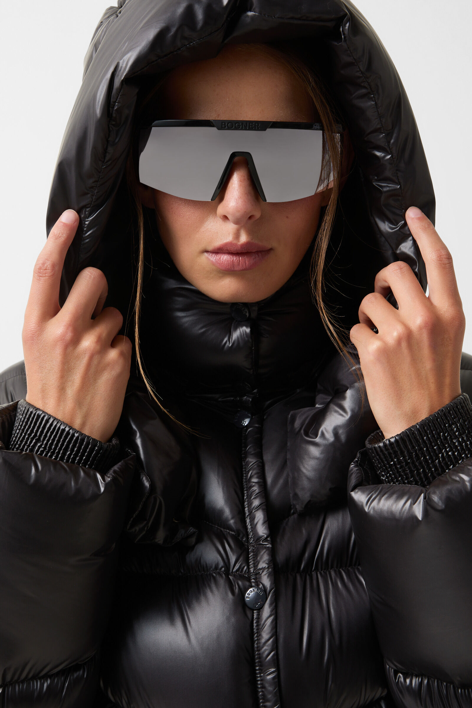 Manteau de duvet Beate Anthracite