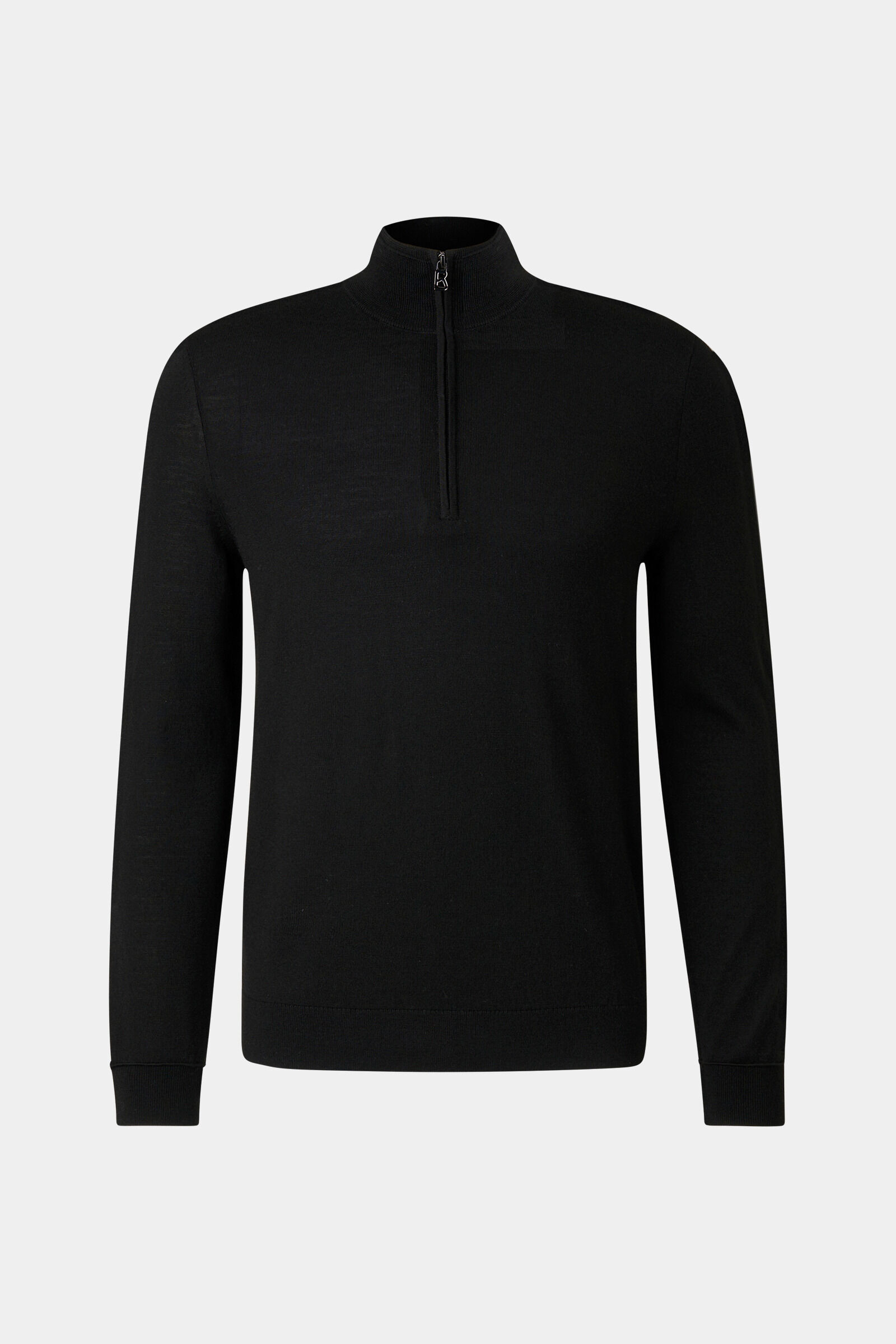 Virgin wool Ouri troyer Black