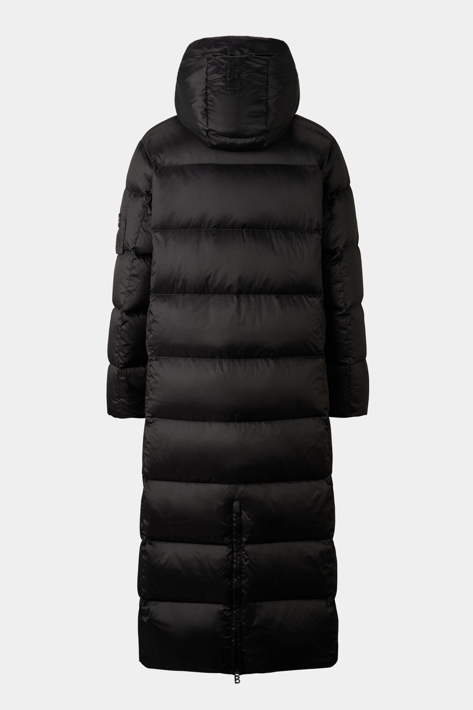 Bogner long down coat store