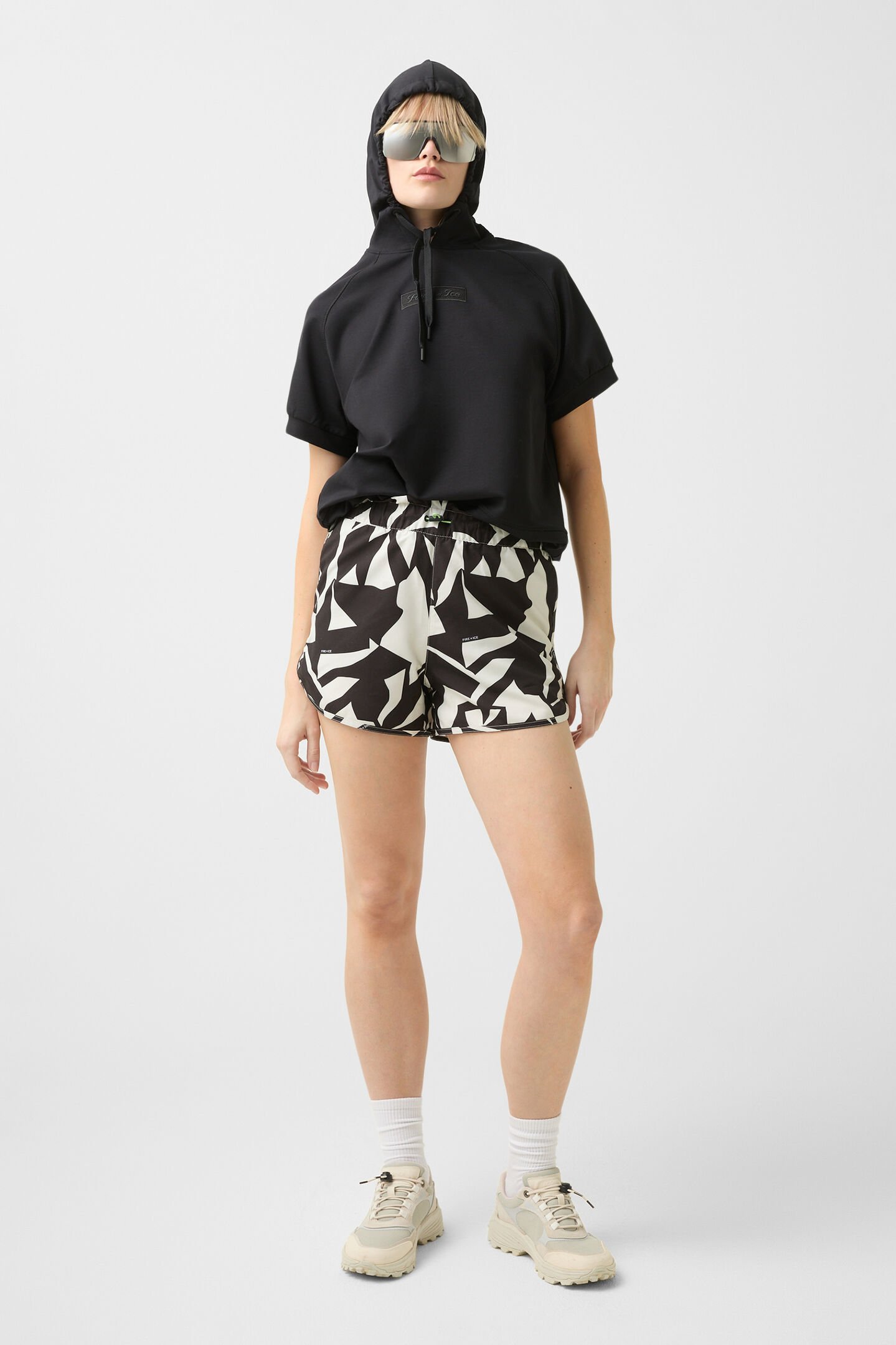 Functional shorts Wedis Black/Off-White