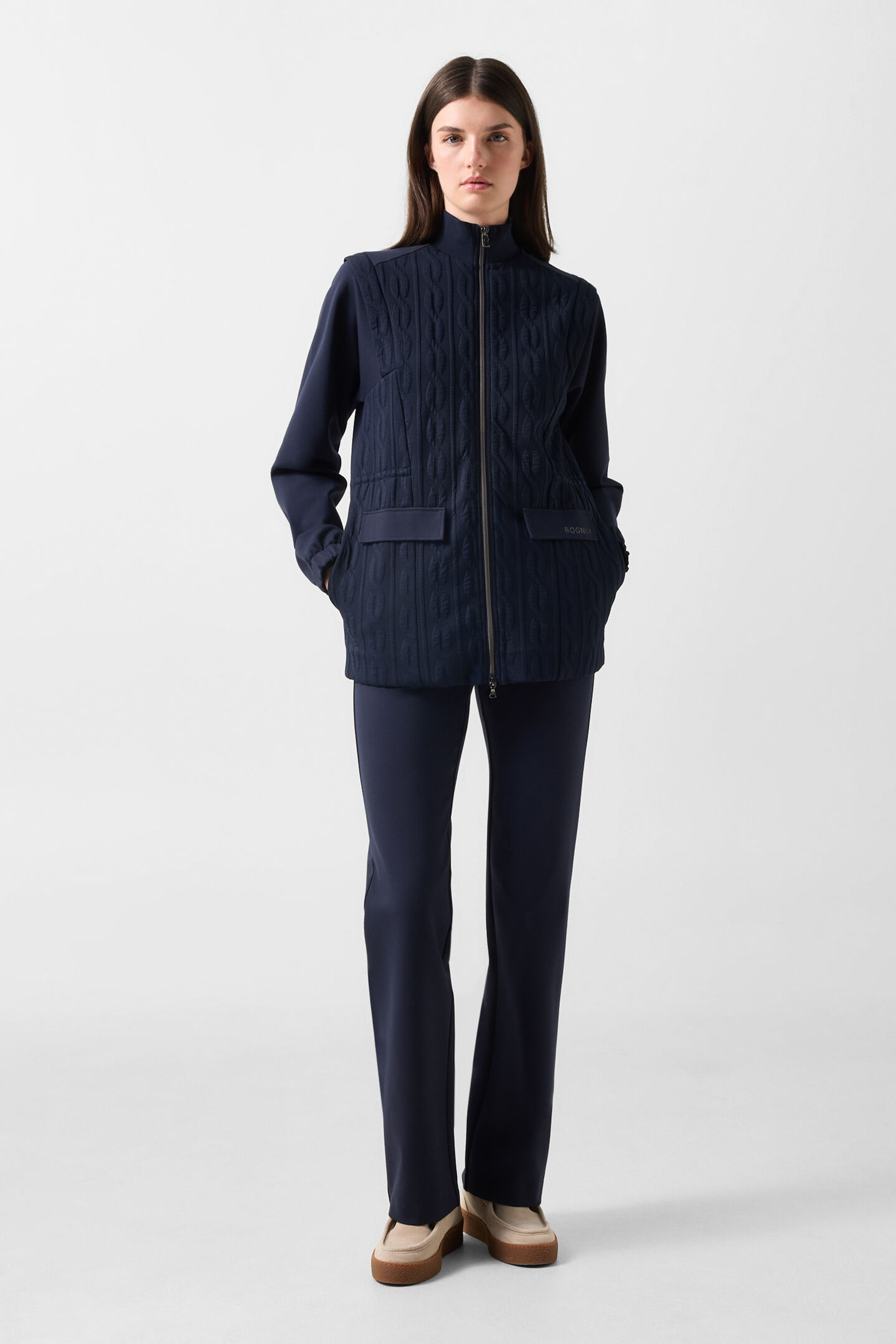 Katalina Jersey Jacket Navy