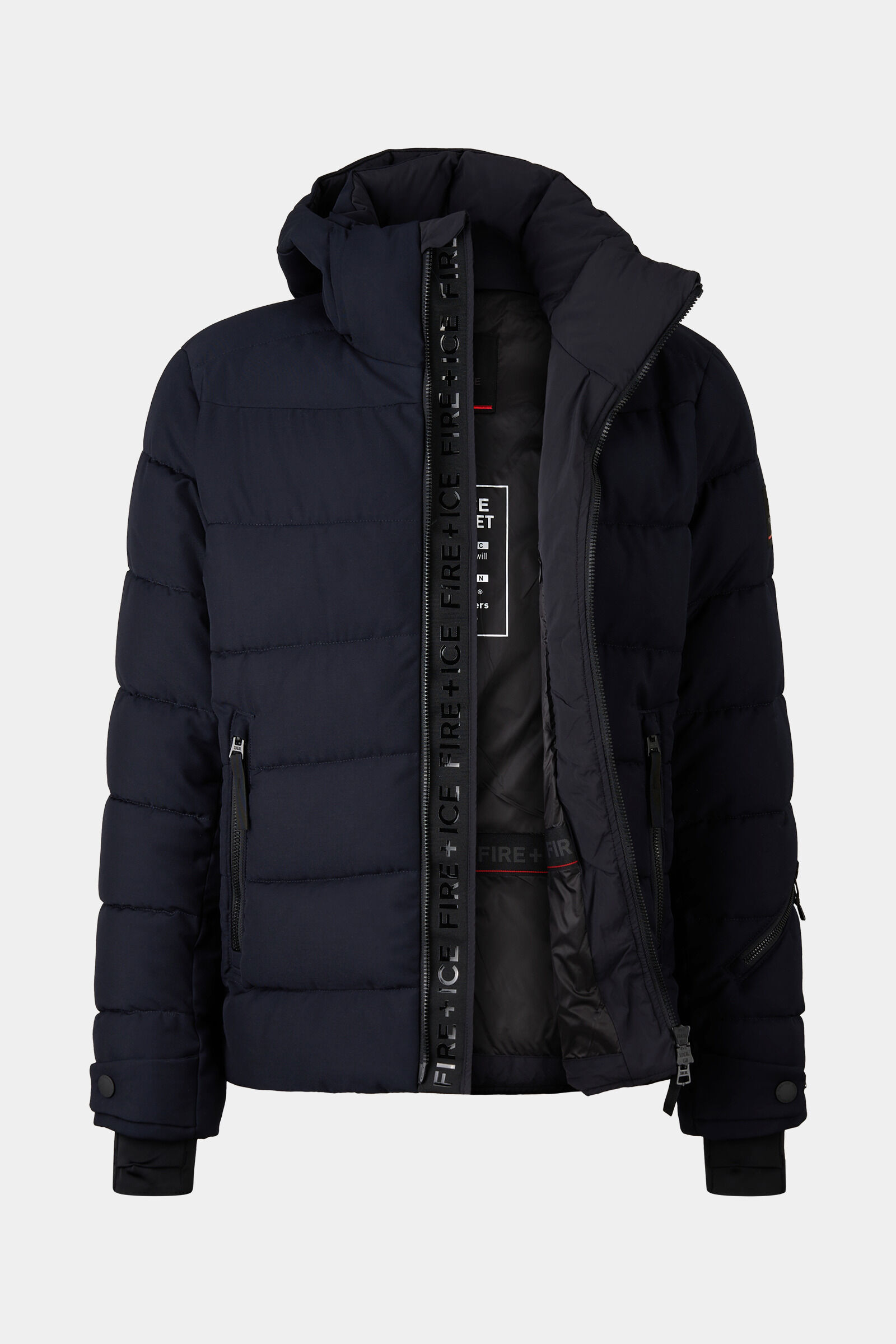 Luka quilted jacket Navy blue