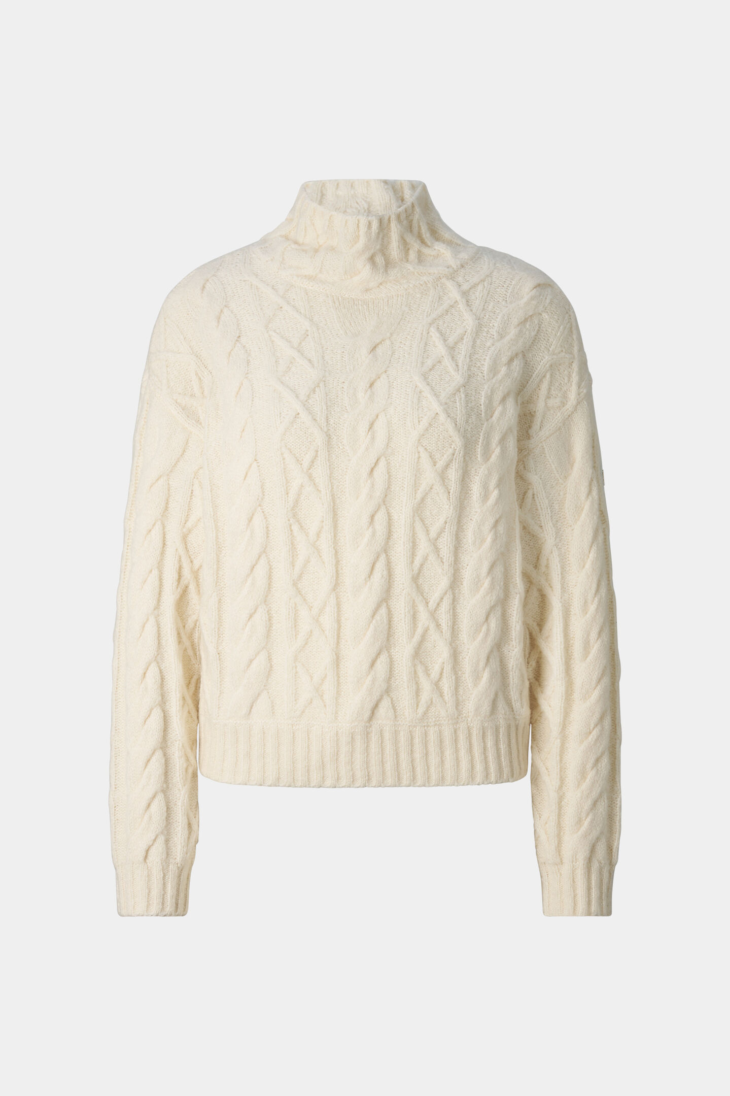 Schurwoll-Pullover Malene Off-White